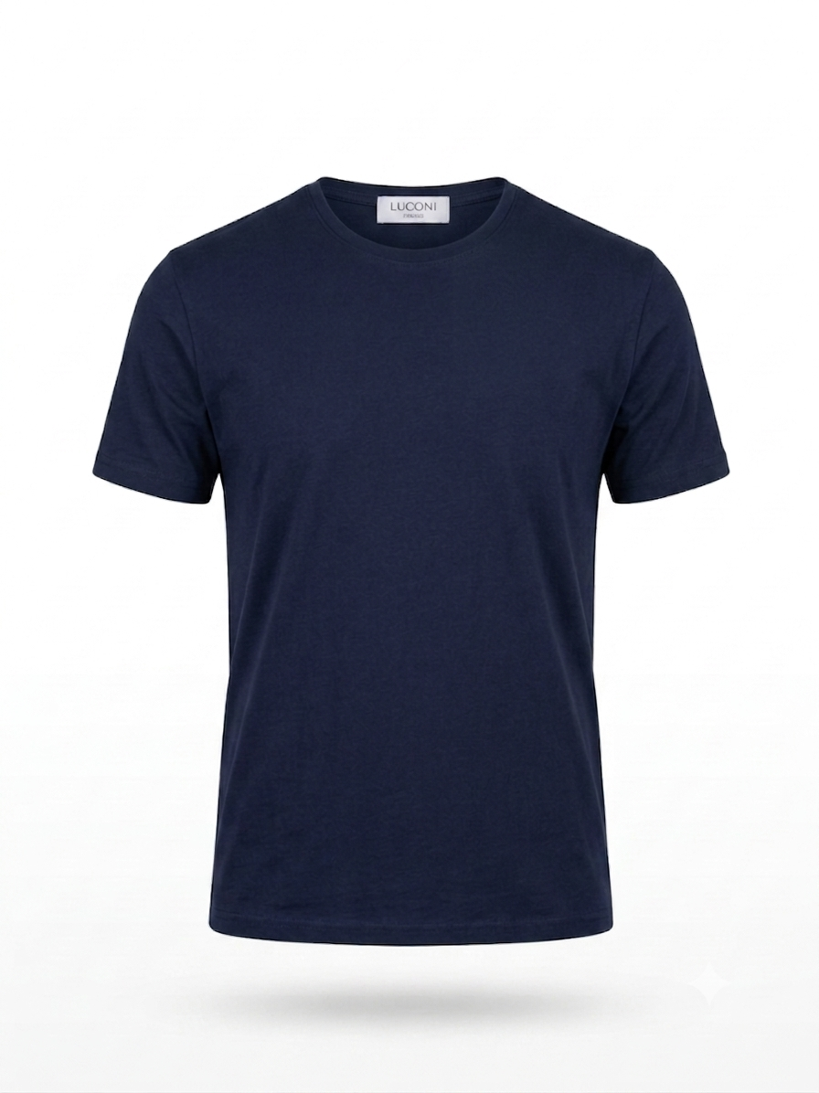 T-shirt Girocollo in cotone
