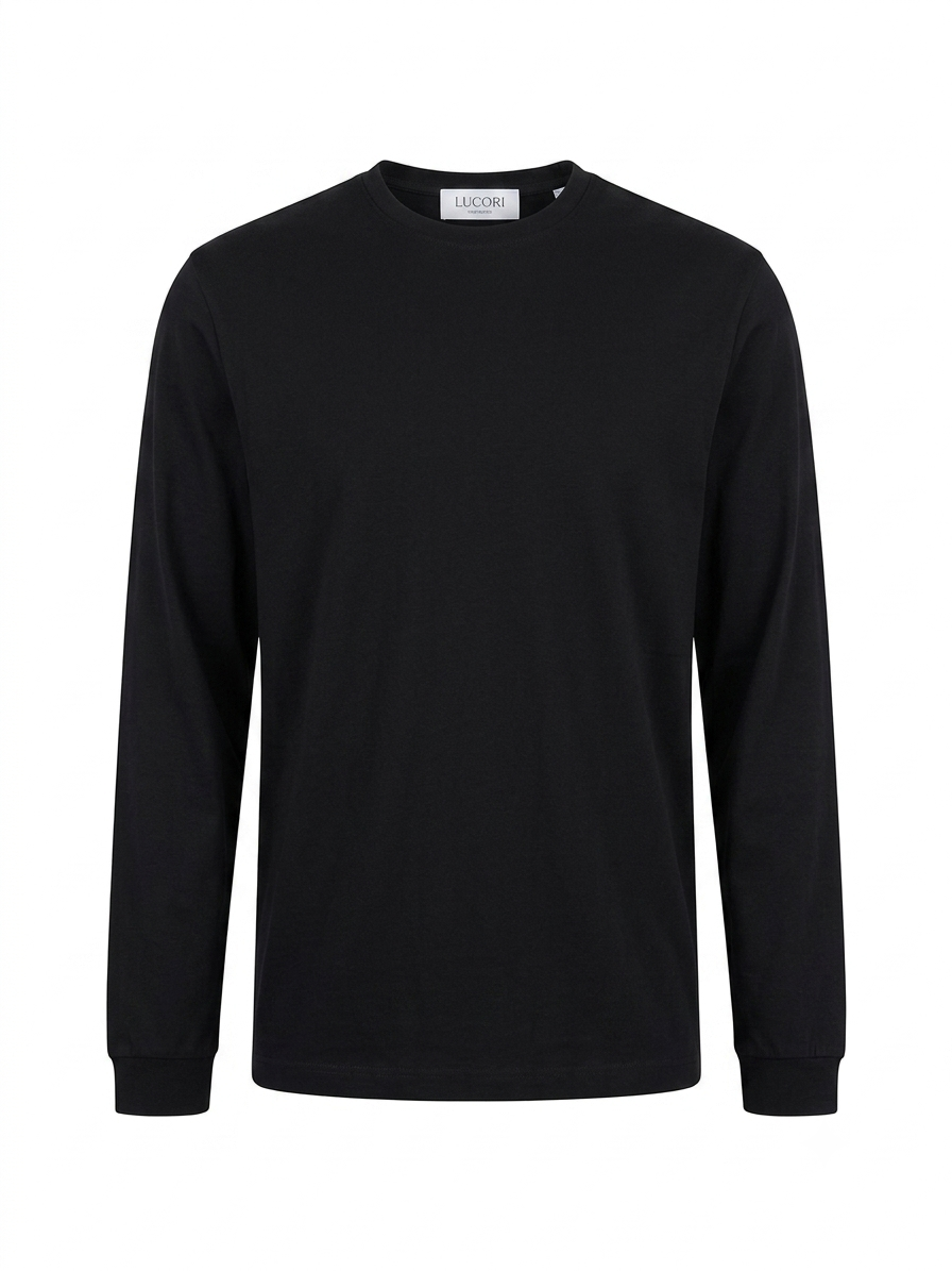 T-Shirt manica lunga in cotone