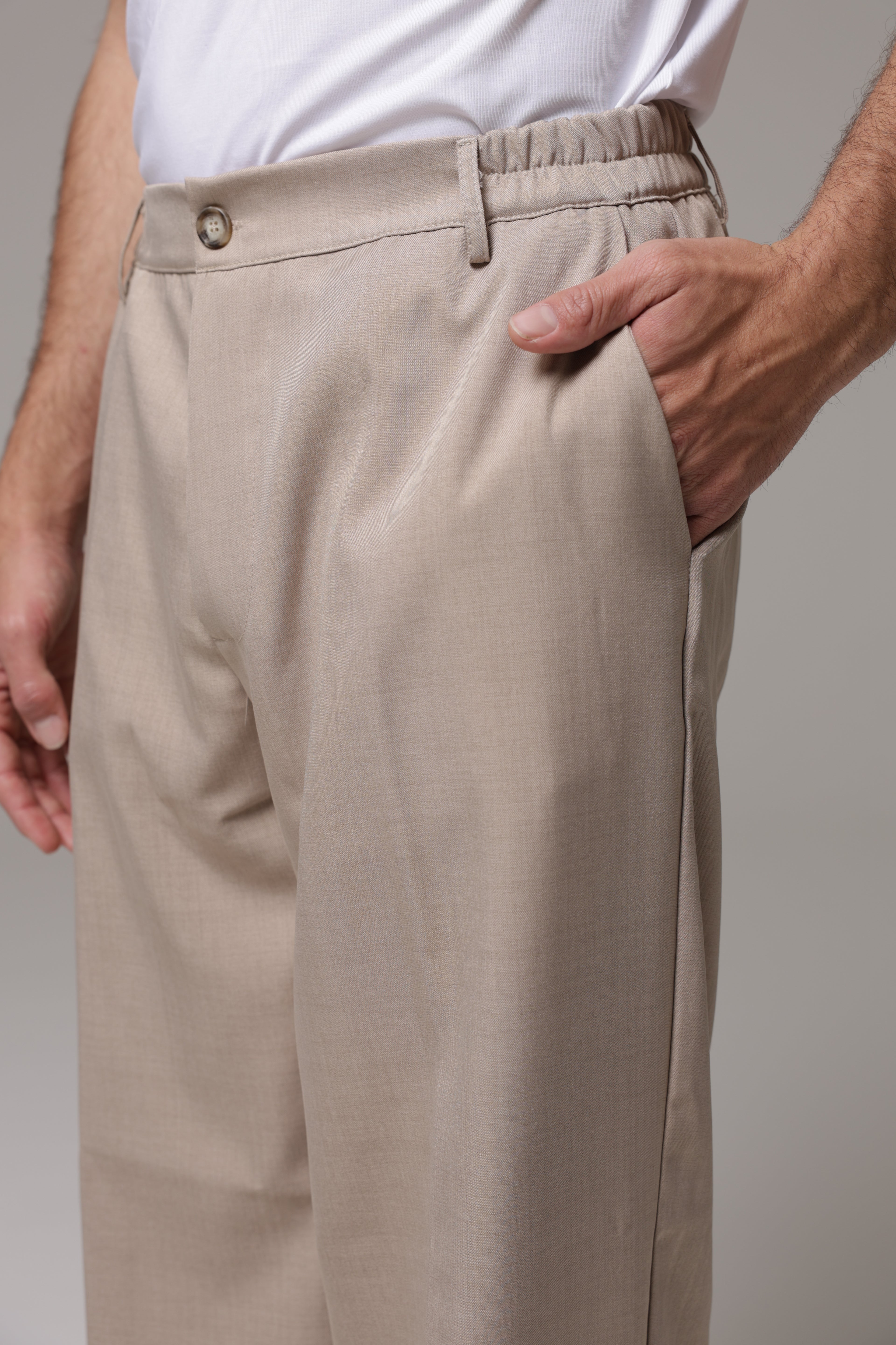 Pantalone Tailored a Gamba Dritta
