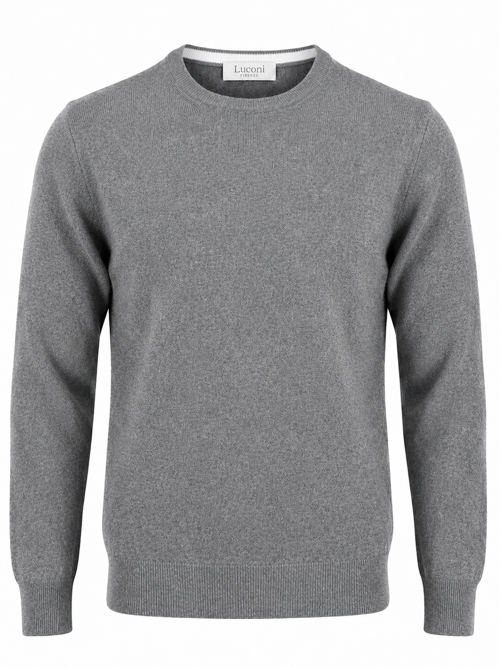 Girocollo Cotone e Cashmere Premium