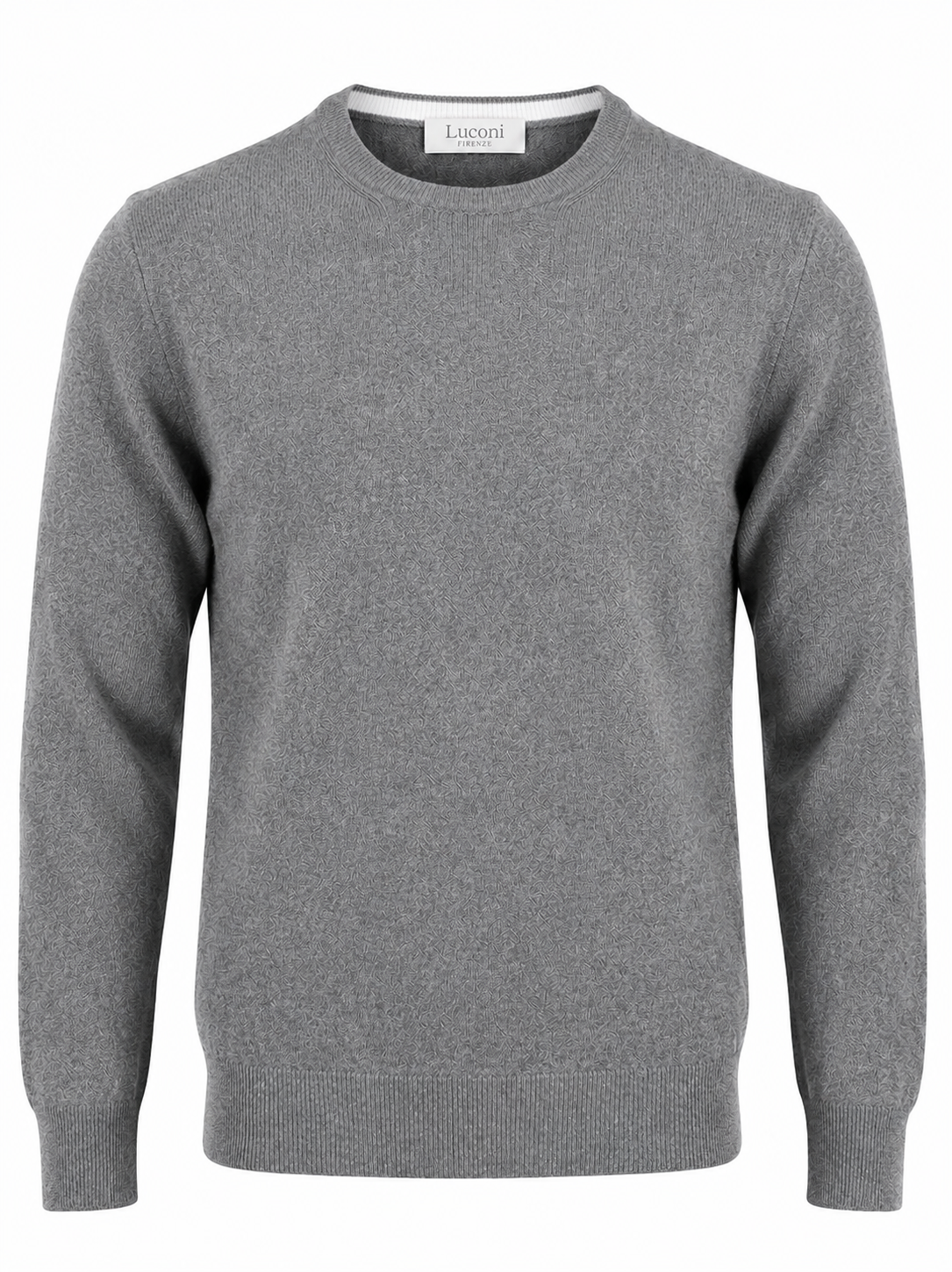 Girocollo Cotone e Cashmere Premium