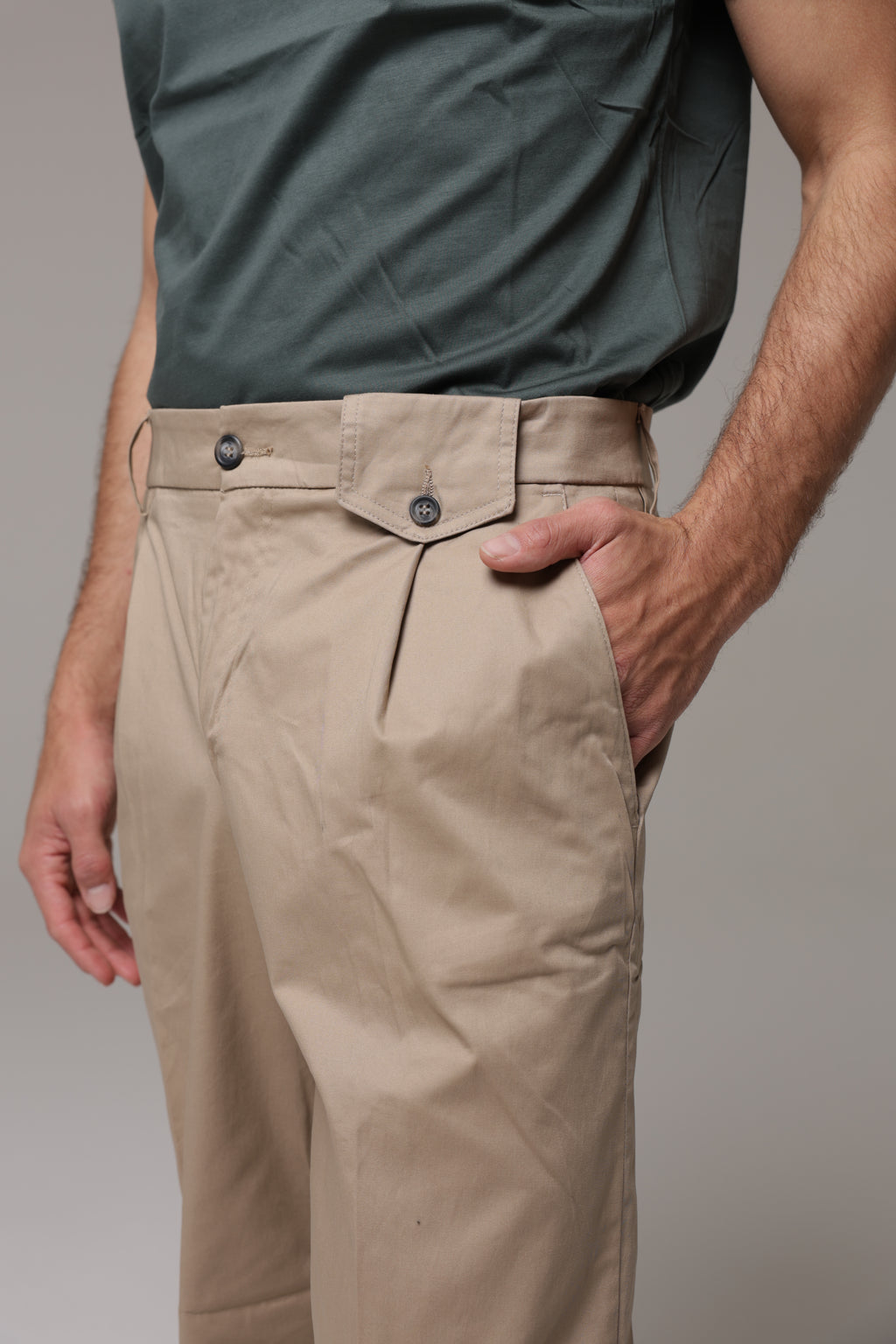 Pantalone Sartoriale Classico con Pinces