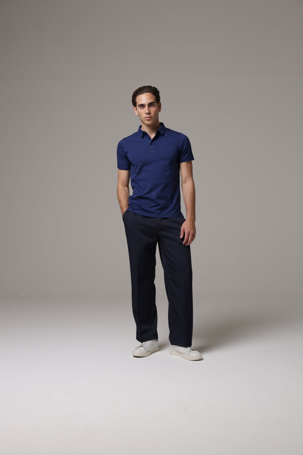 Pantalone Tailored a Gamba Dritta