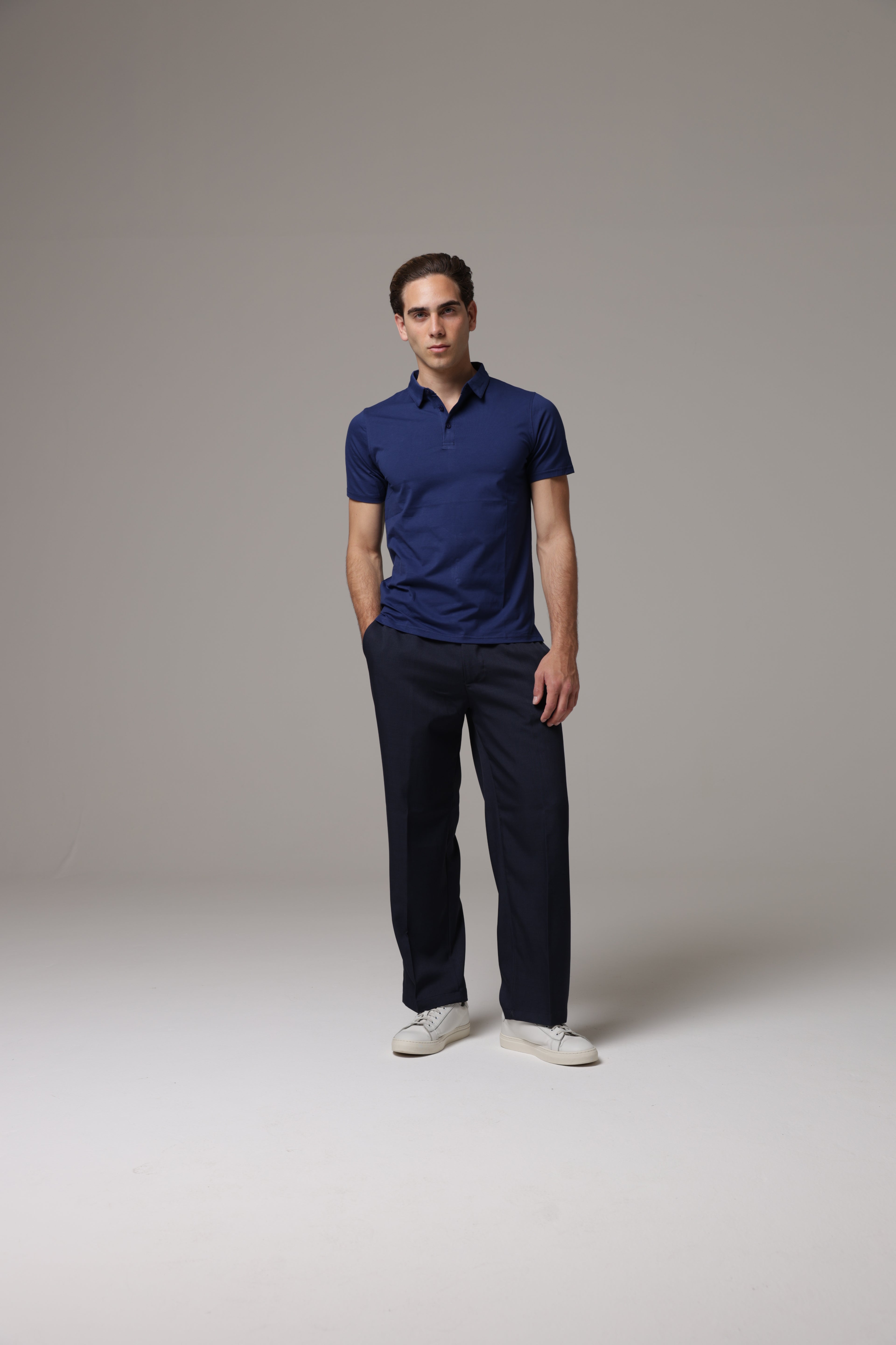 Pantalone Tailored a Gamba Dritta