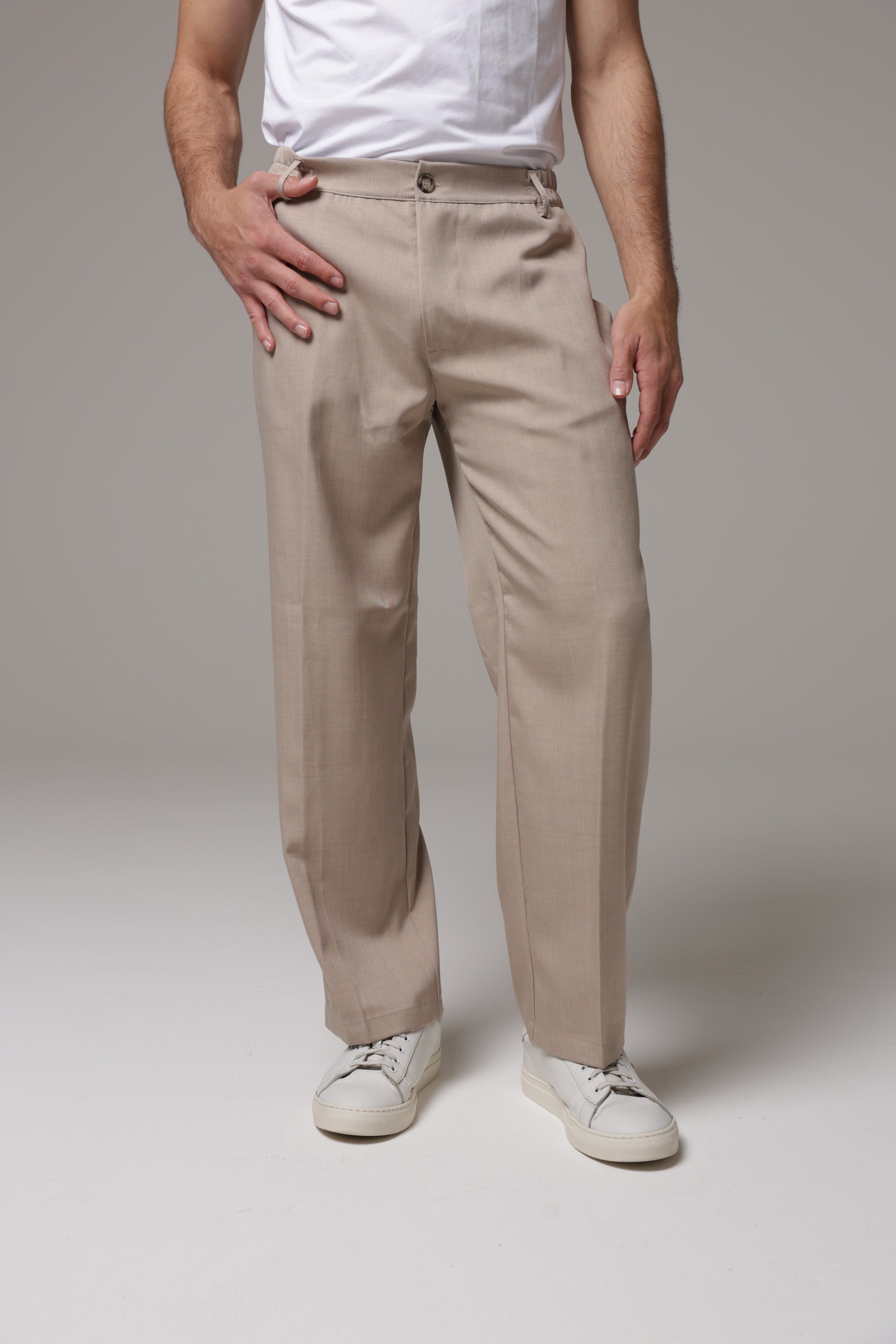 Pantalone Tailored a Gamba Dritta