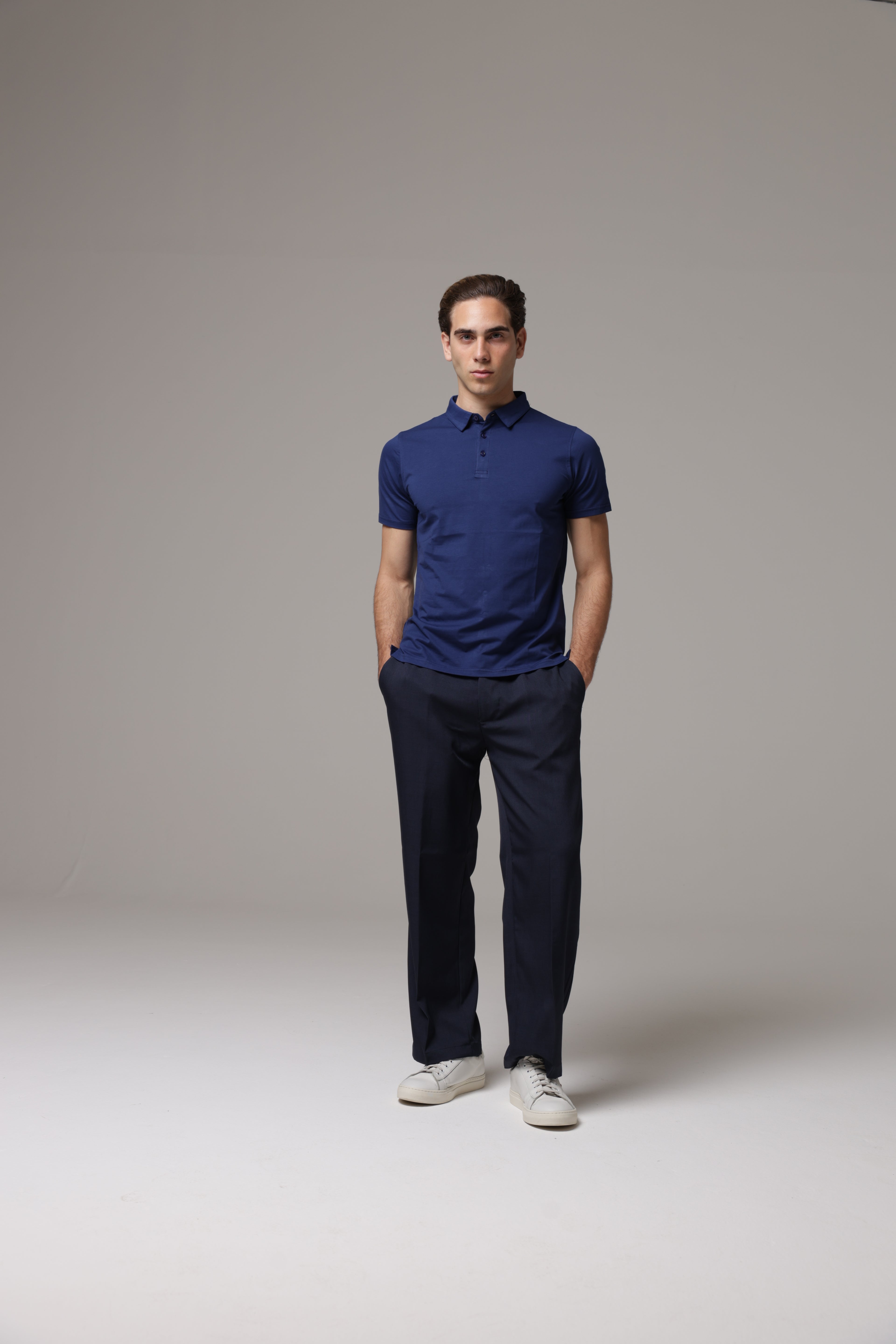 Pantalone Tailored a Gamba Dritta