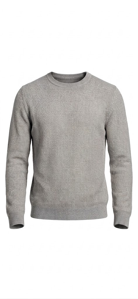 Maglia nido d’ape misto lana