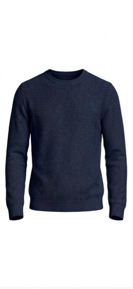 Maglia nido d’ape misto lana
