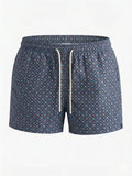Costume da Bagno Uomo con Micro-Pattern Geometrico