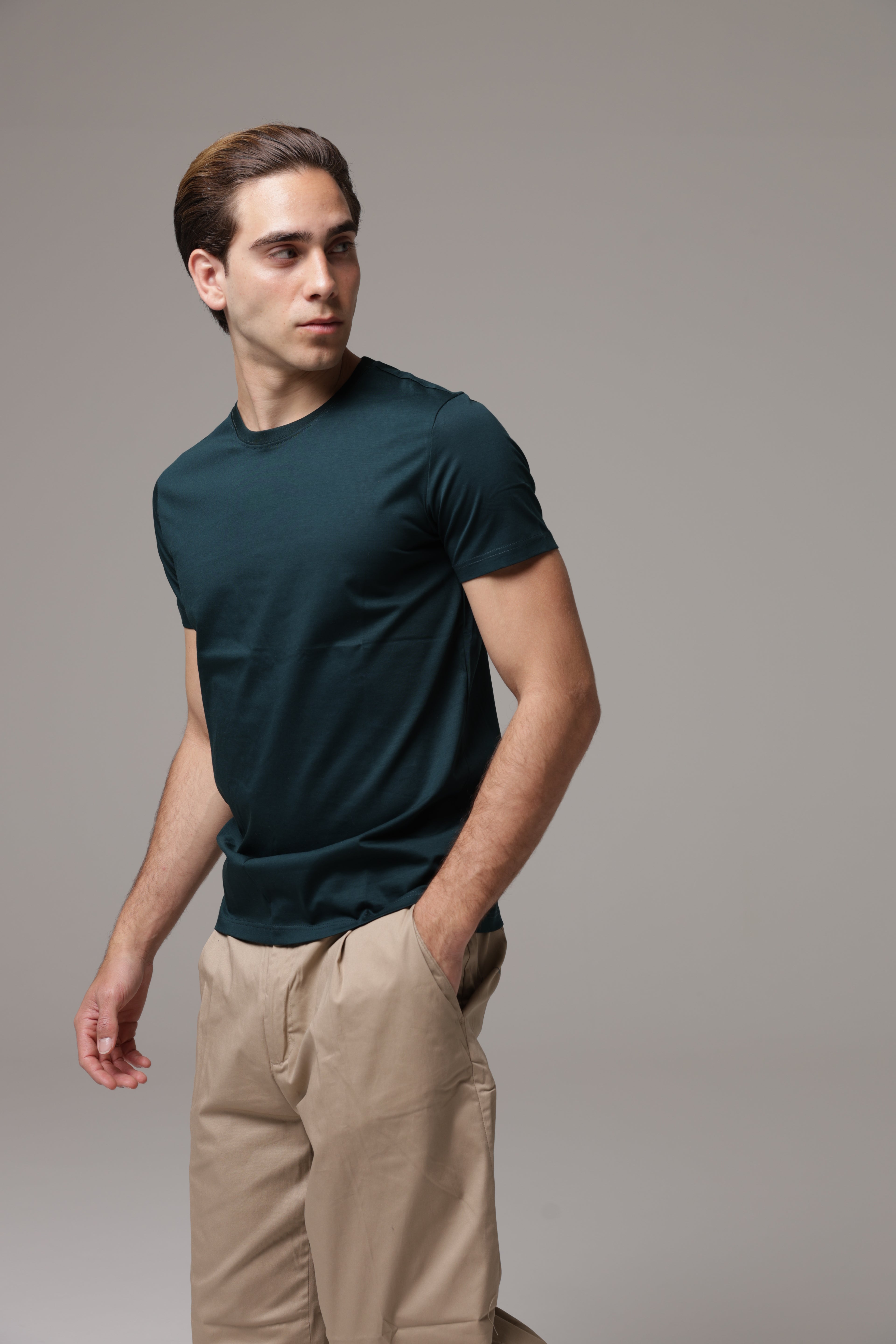 T-shirt in Filo di scozia