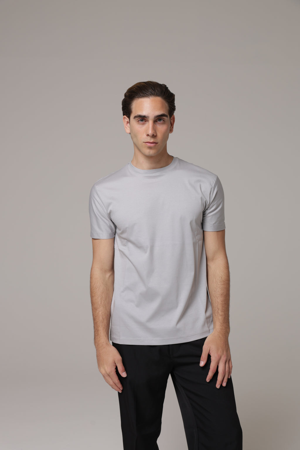 T-Shirt in tessuto di Scozia Premium