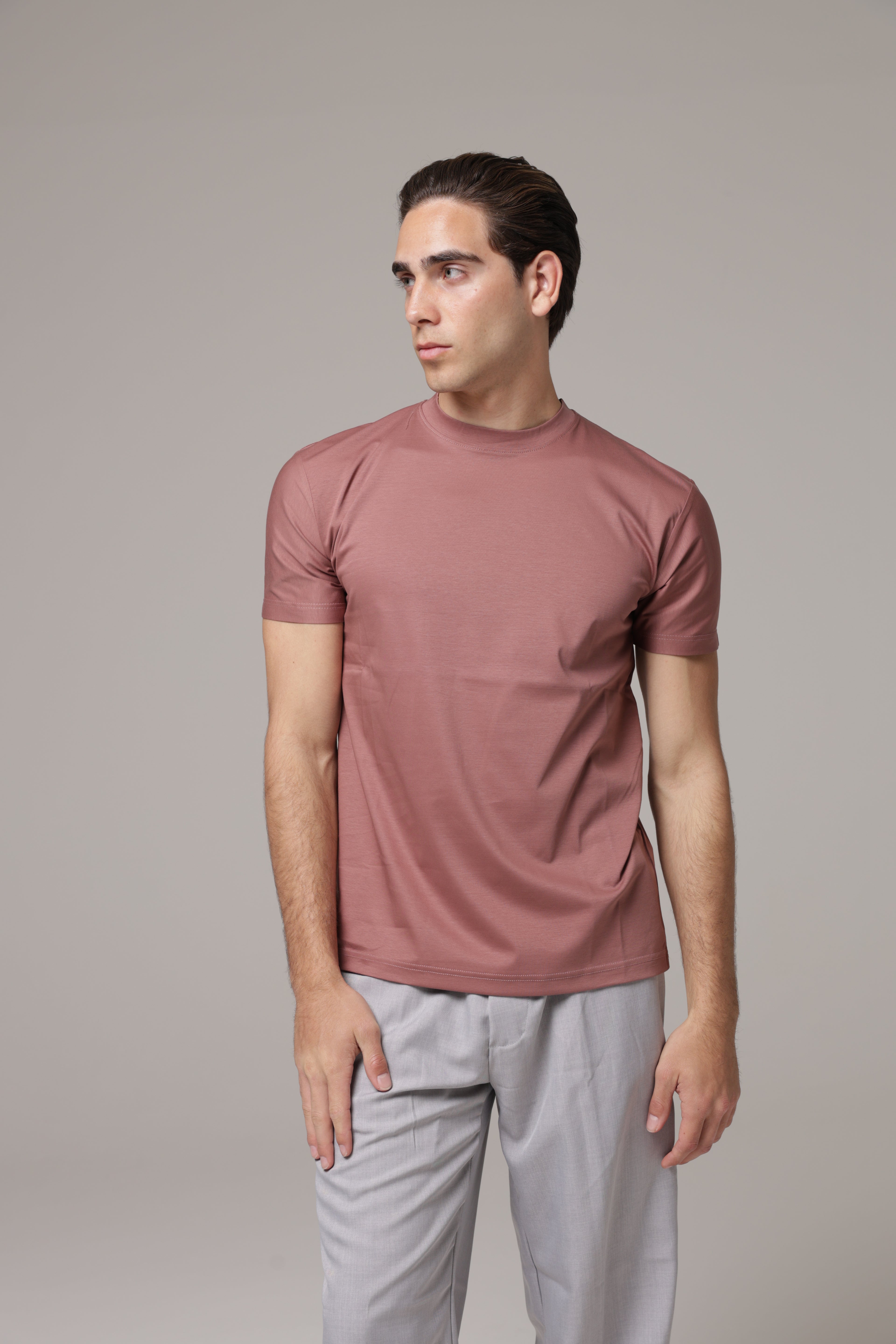 T-Shirt in tessuto di Scozia Premium