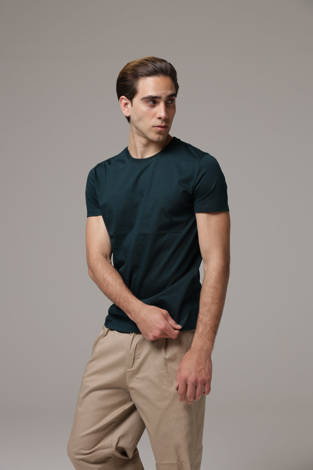 T-shirt in Filo di scozia