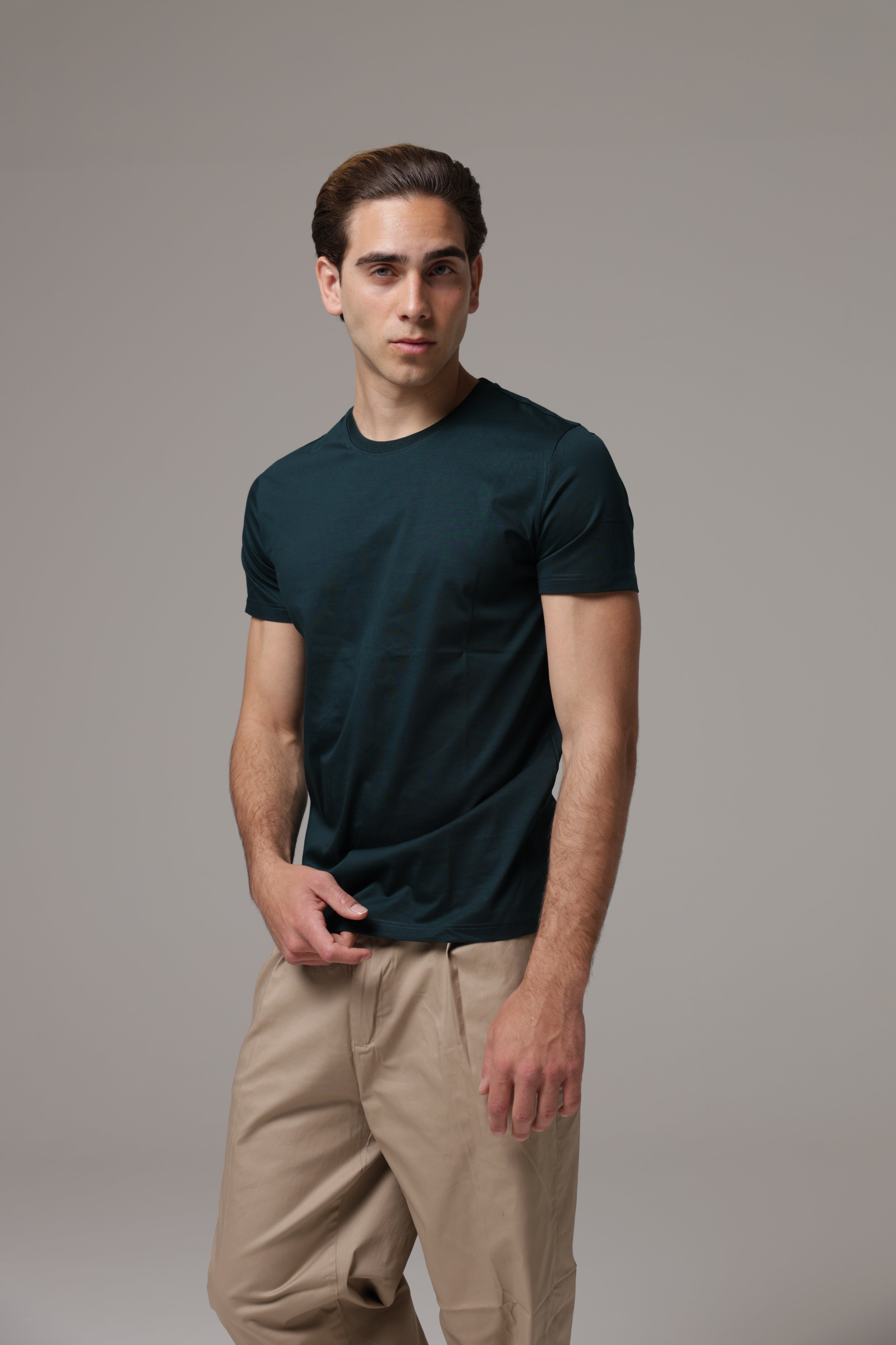 T-shirt in Filo di scozia