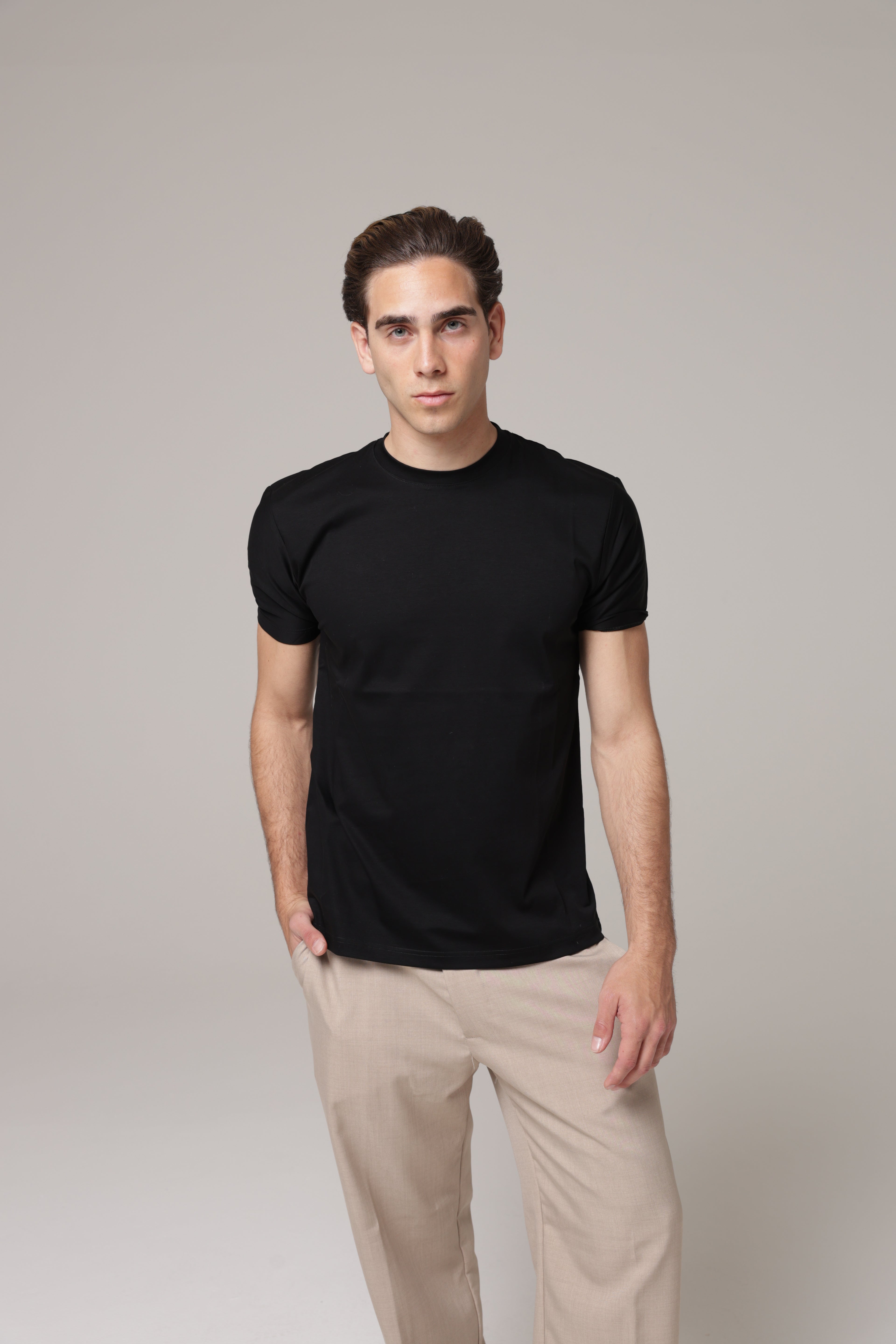 T-Shirt in tessuto di Scozia Premium