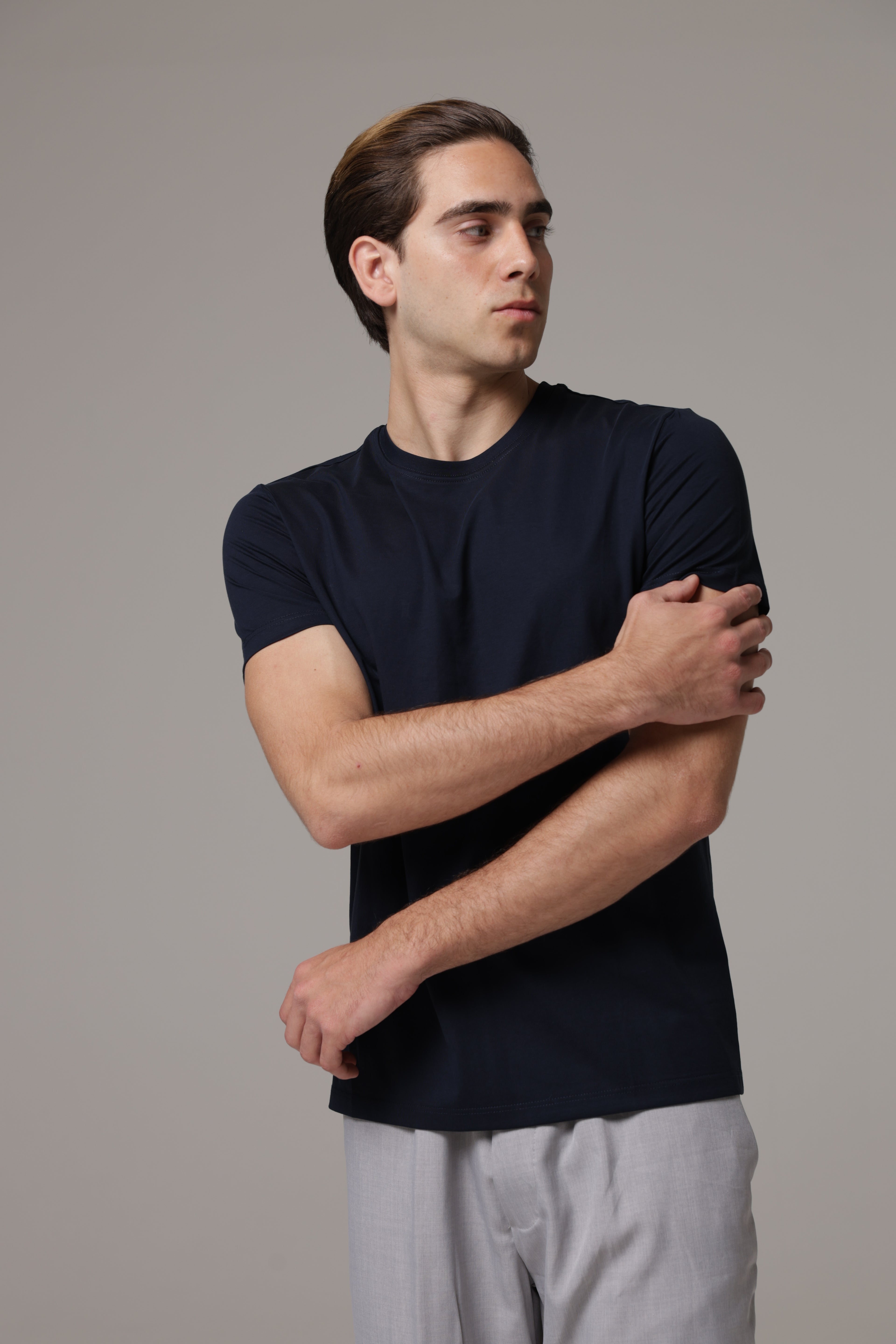 T-shirt in Filo di scozia