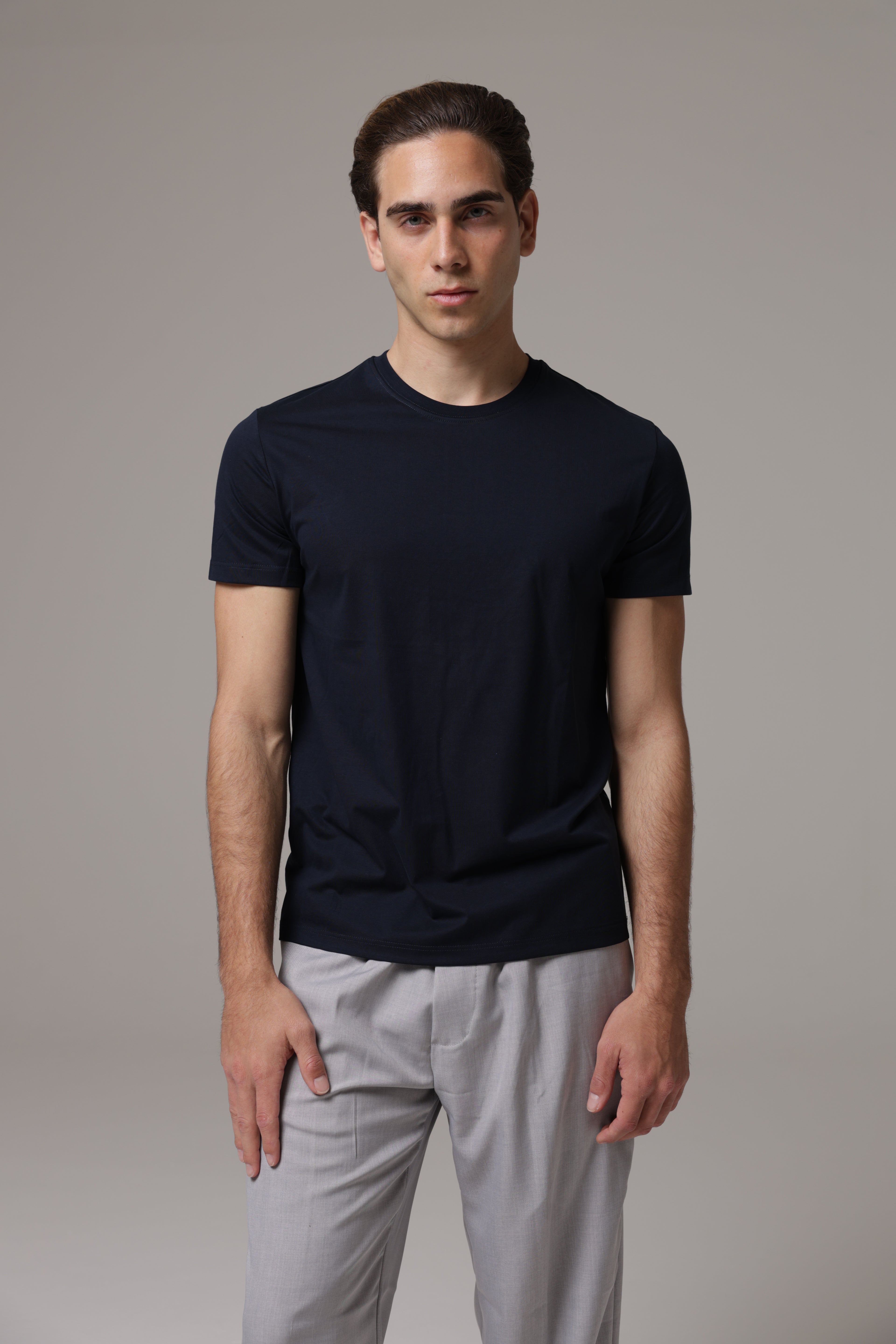 T-shirt in Filo di scozia