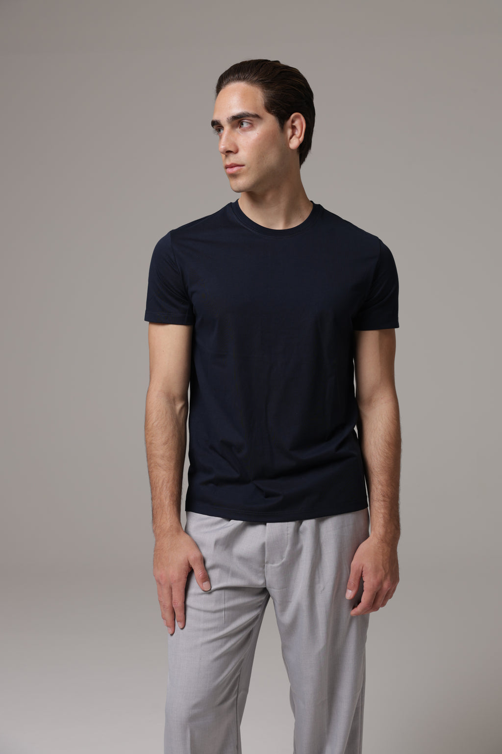 T-shirt in Filo di scozia