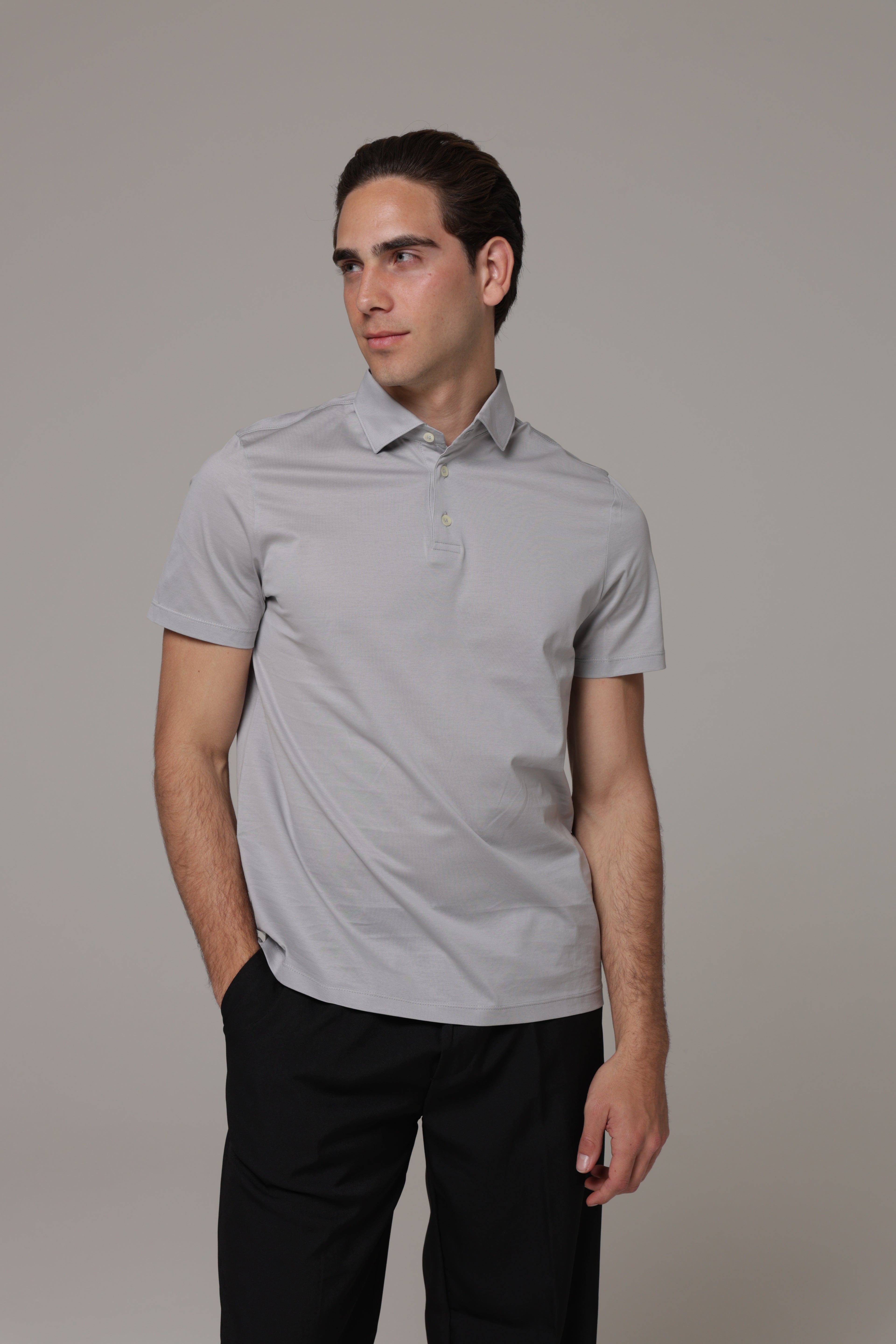 Polo in tessuto di Scozia Premium