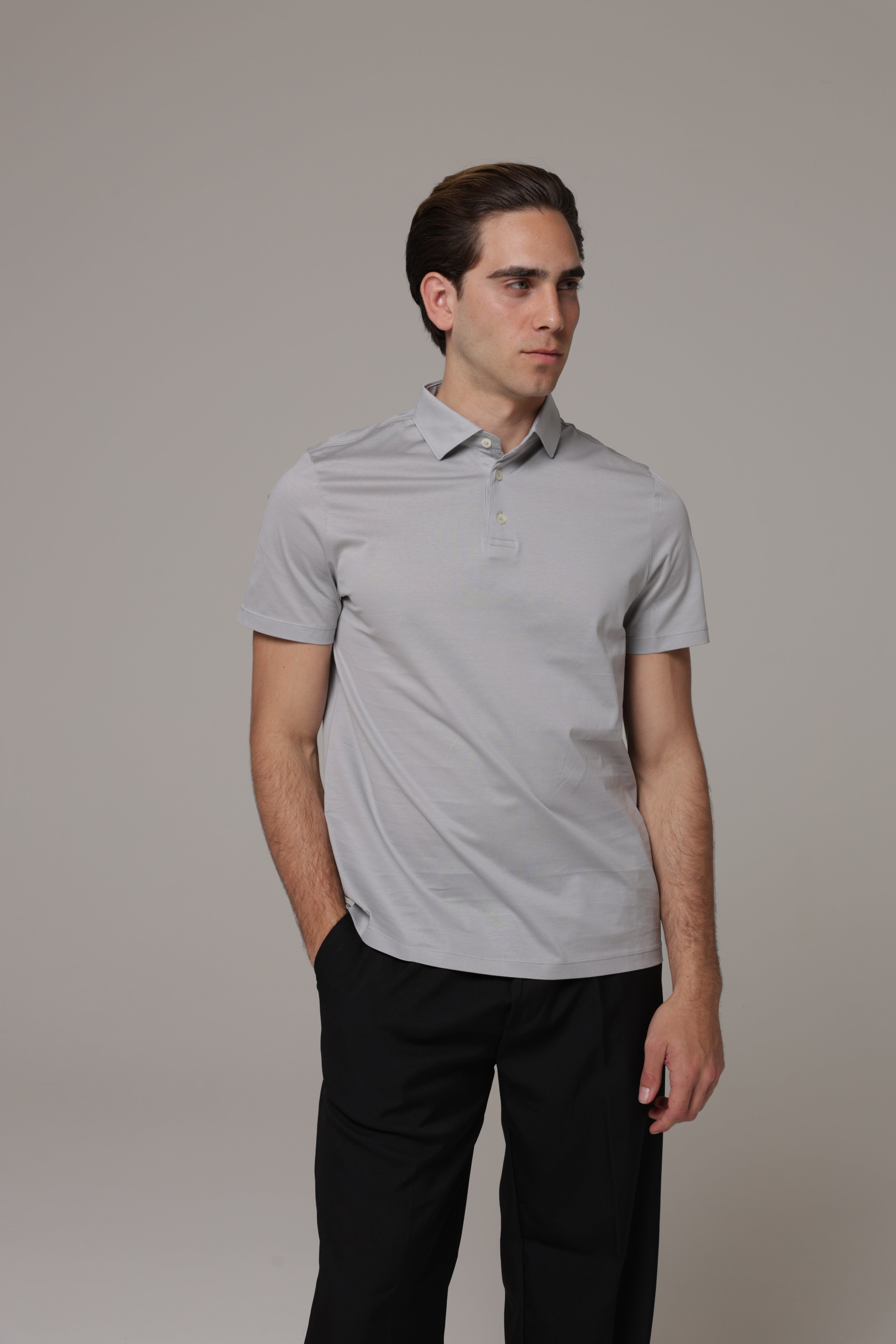 Polo in tessuto di Scozia Premium
