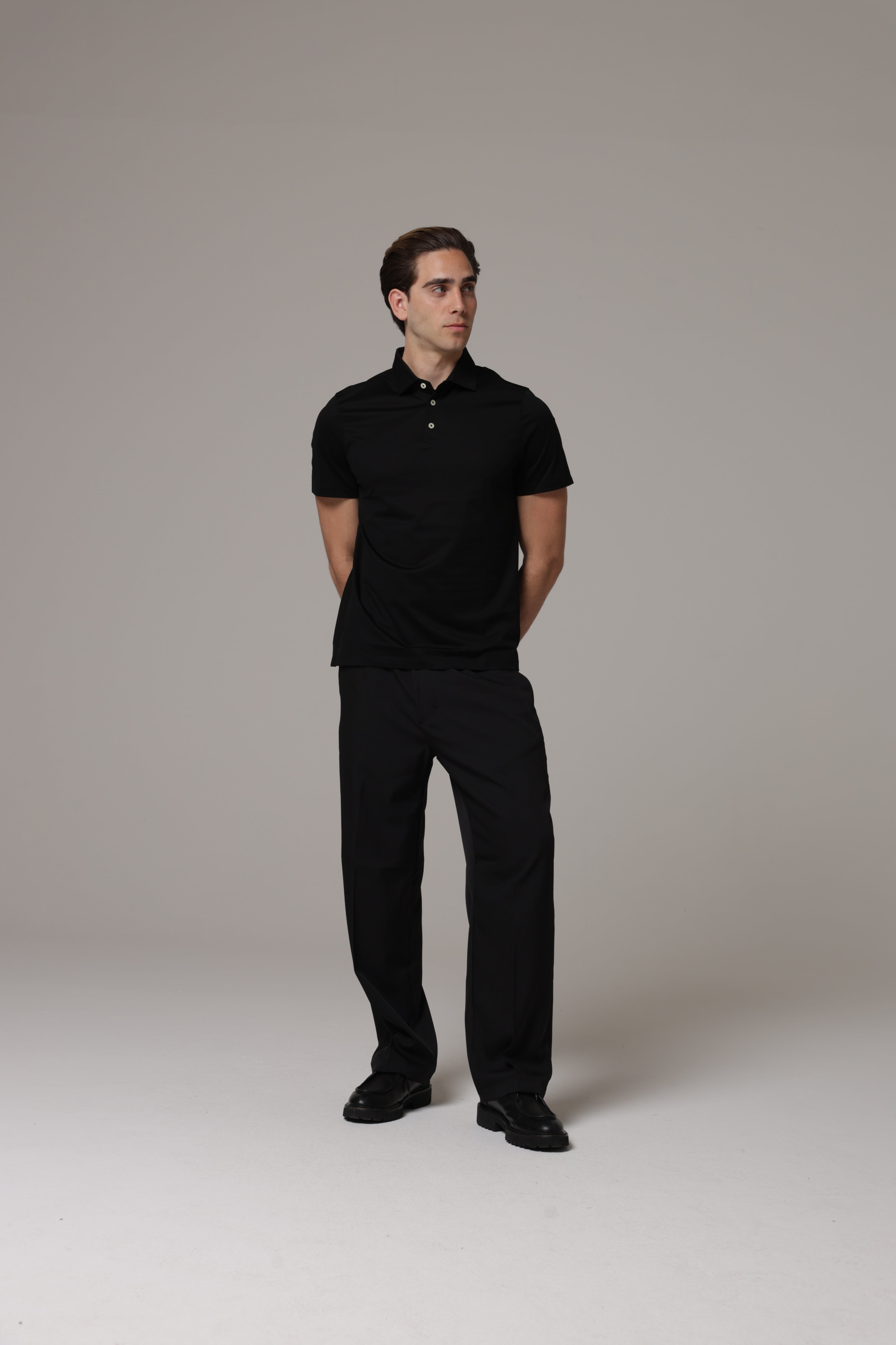 Polo in tessuto di Scozia Premium