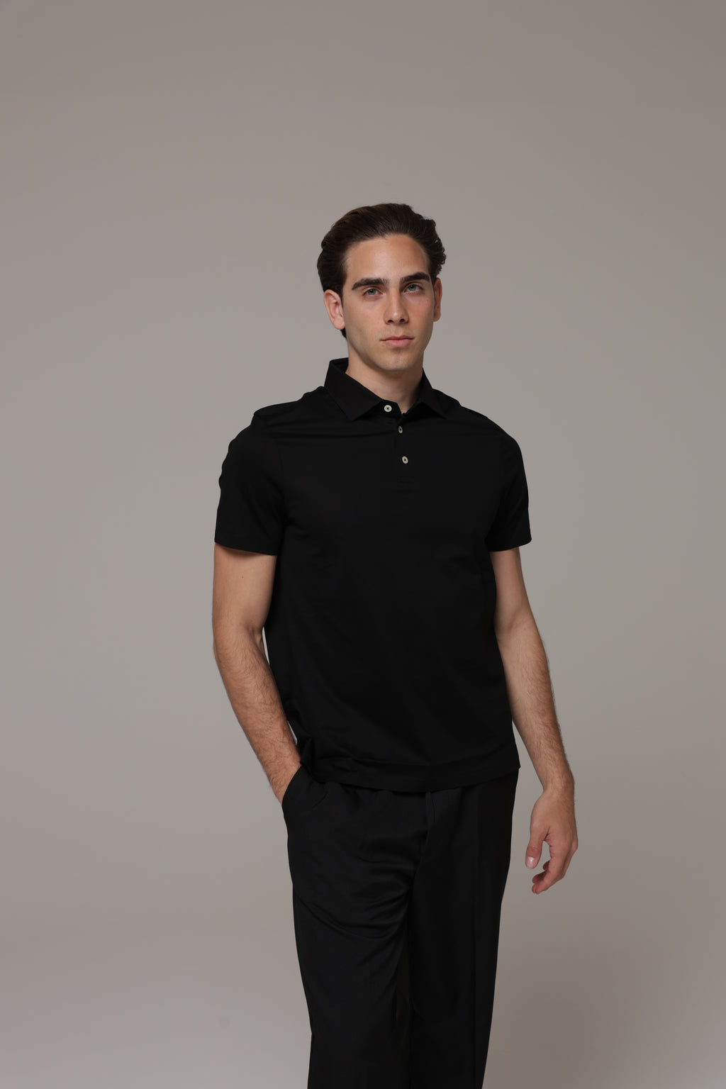 Polo in tessuto di Scozia Premium