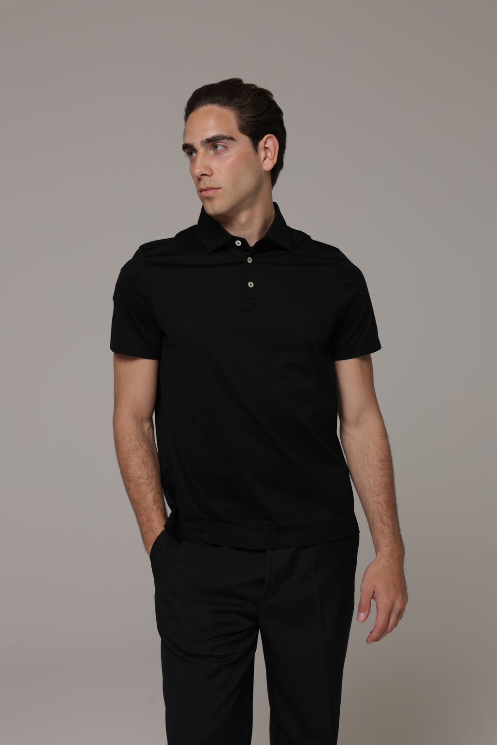 Polo in tessuto di Scozia Premium