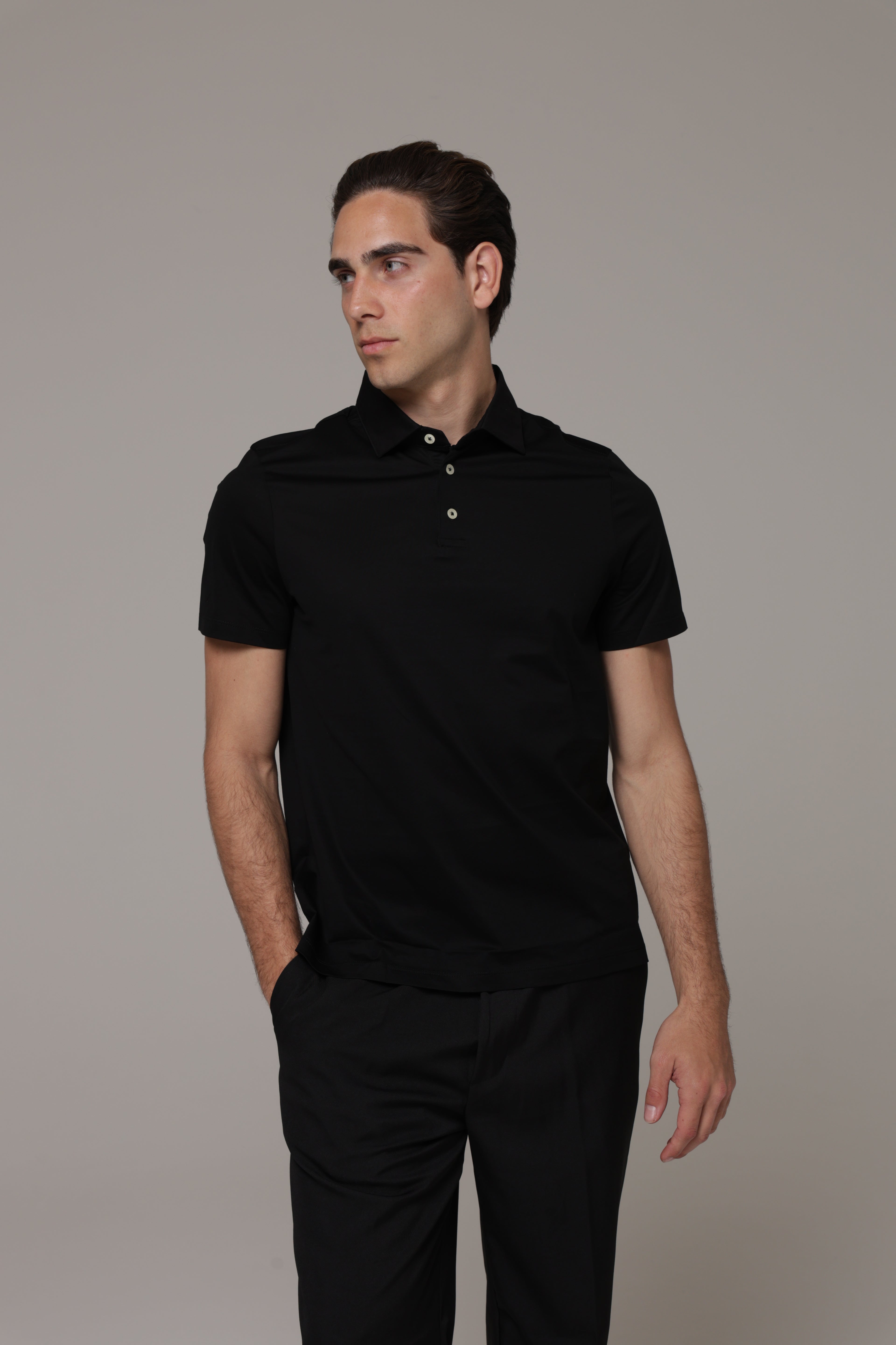 Polo in tessuto di Scozia Premium