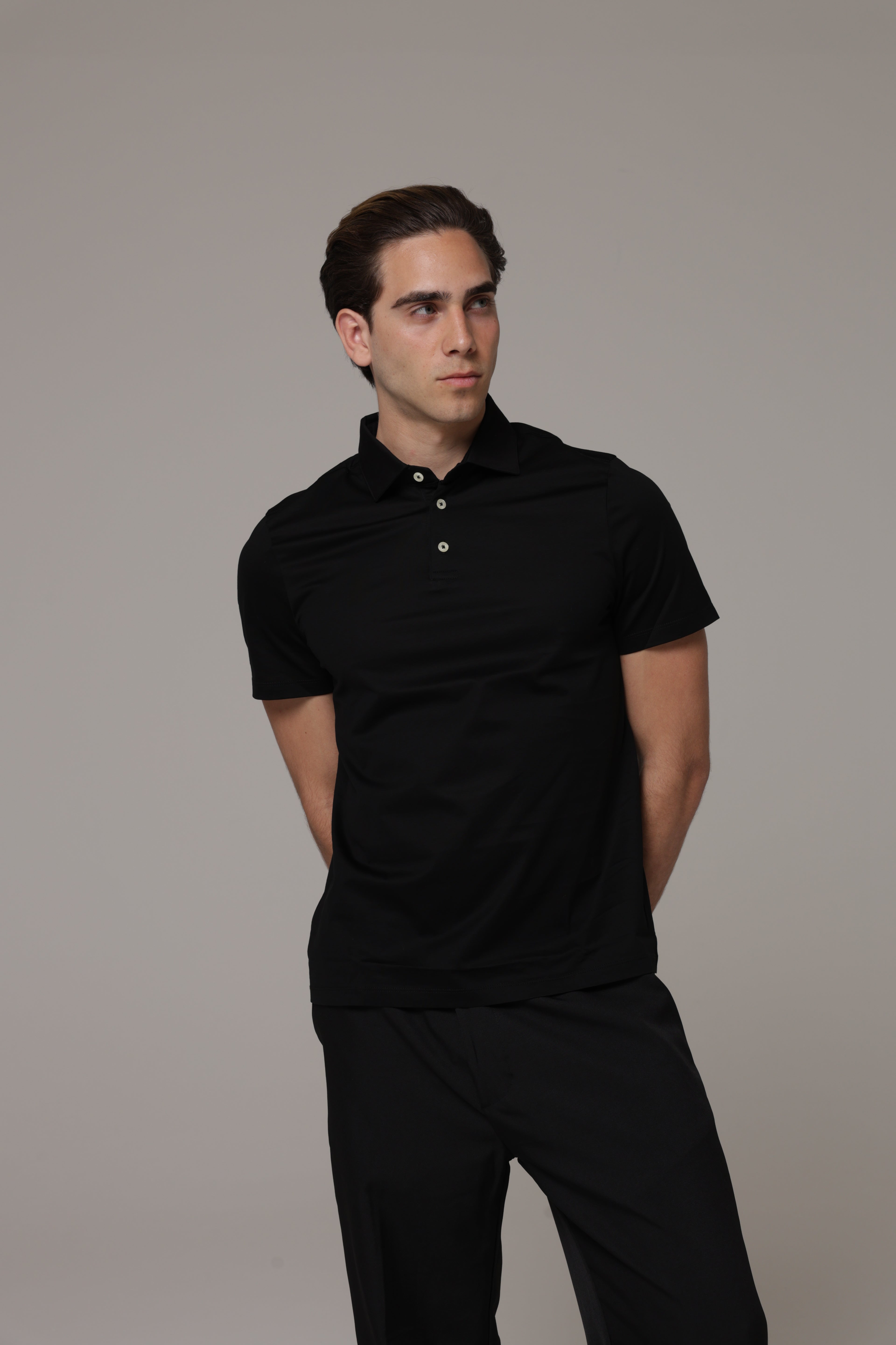 Polo in tessuto di Scozia Premium