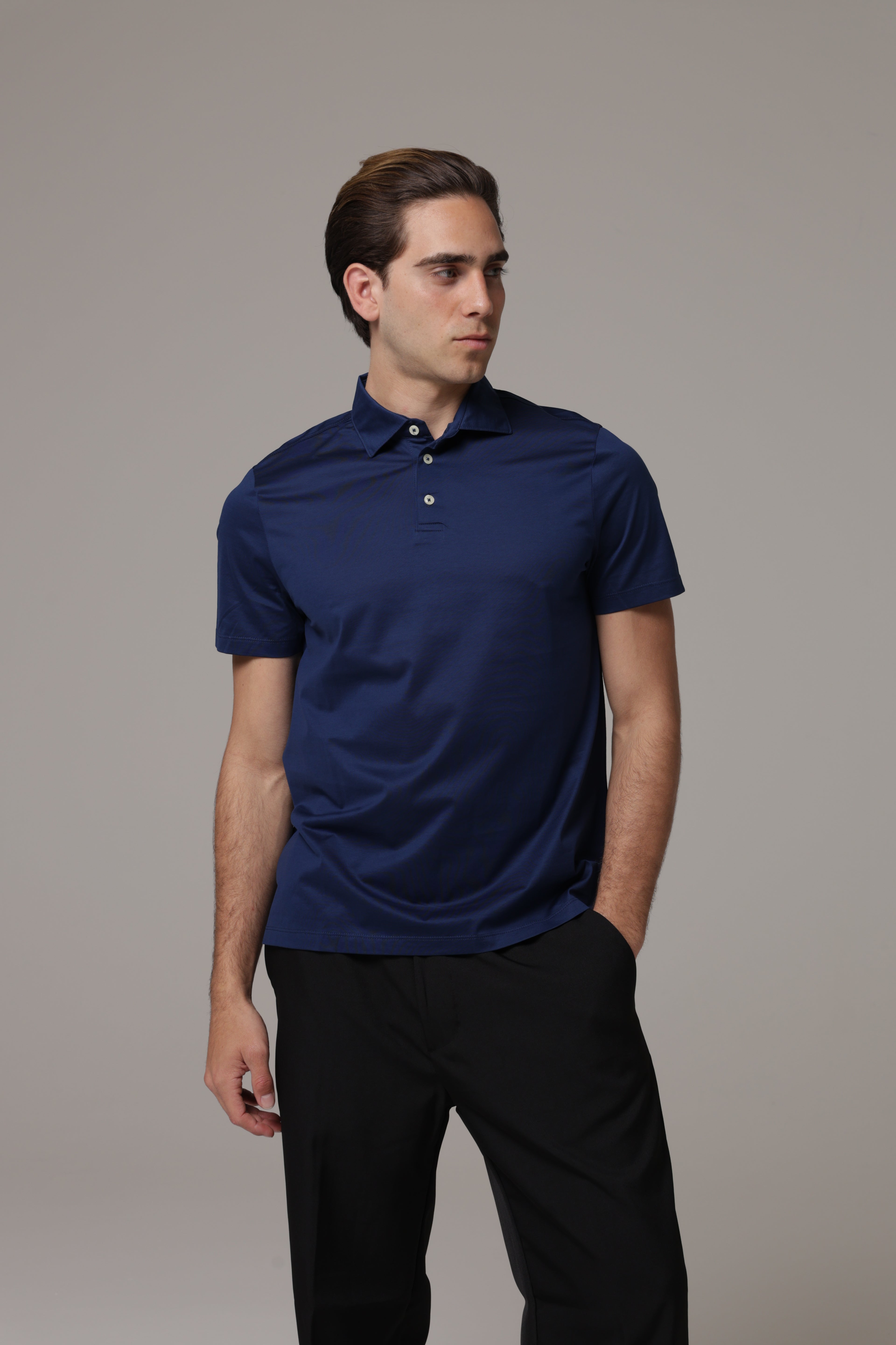 Polo in tessuto di Scozia Premium