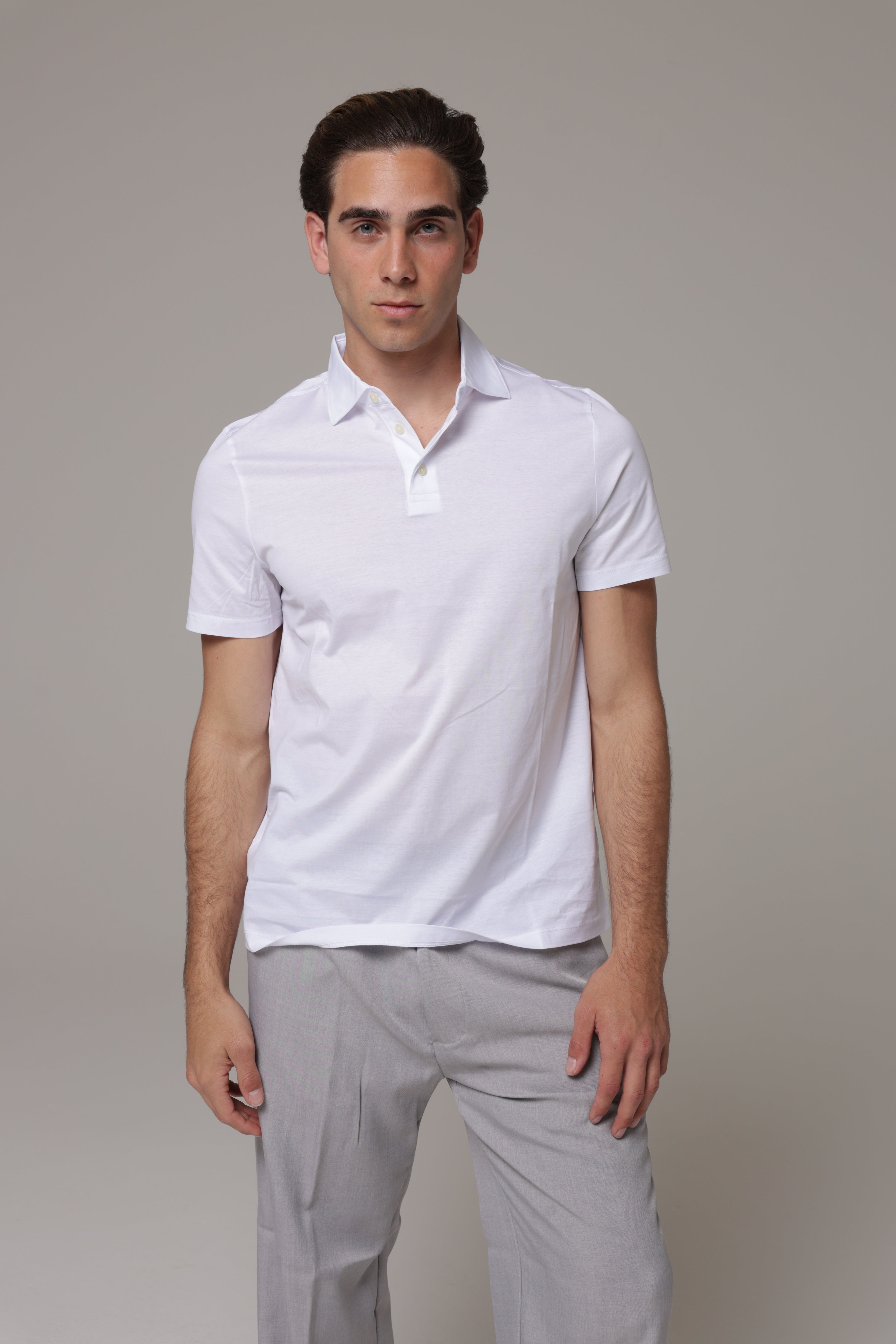 Polo in tessuto di Scozia Premium