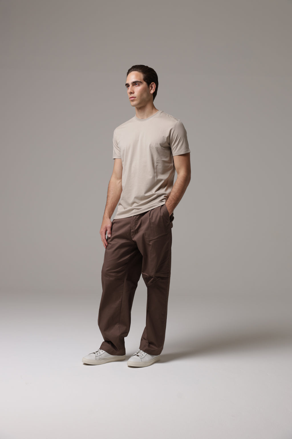 T-shirt in Filo di scozia