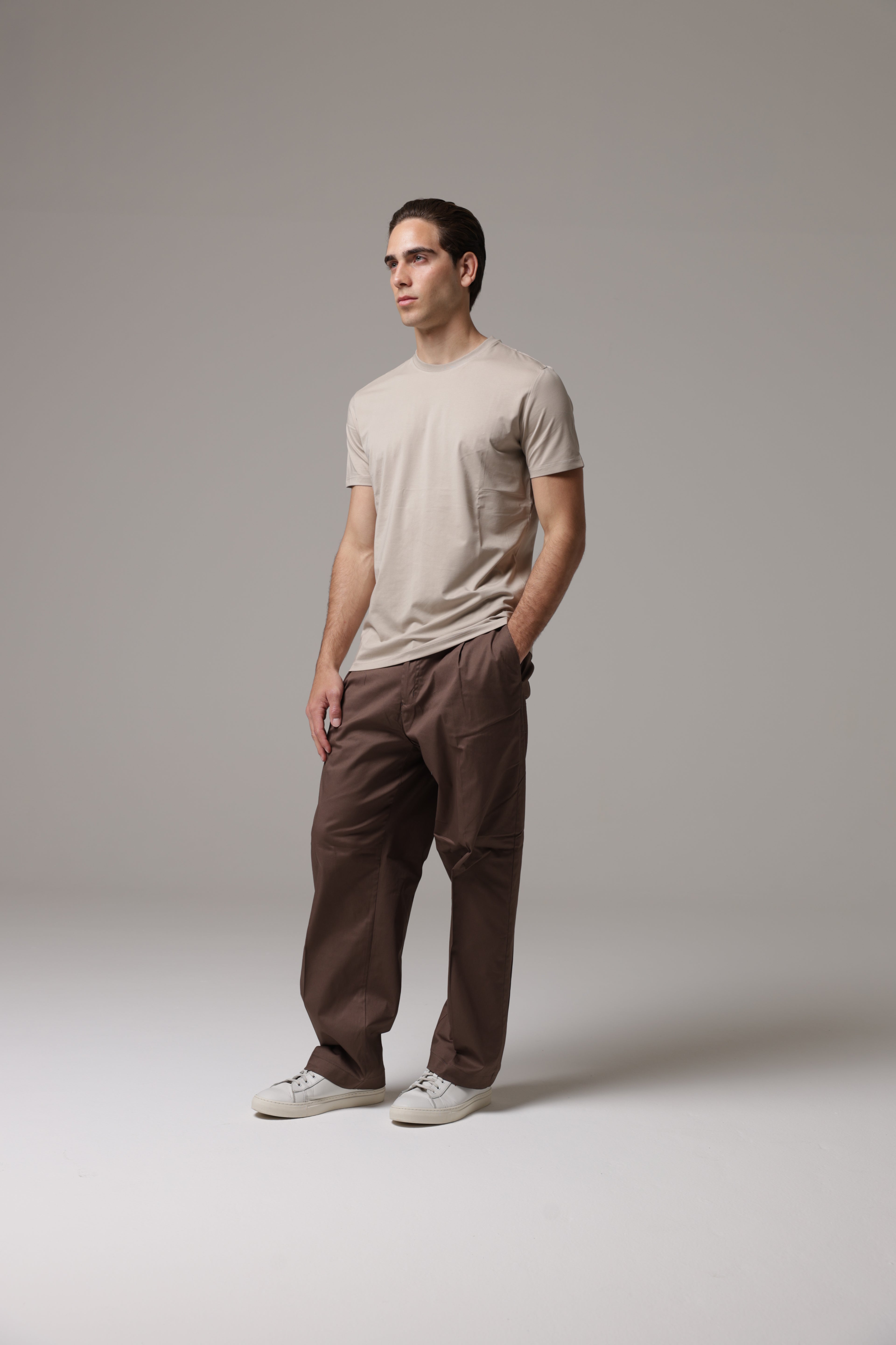 T-shirt in Filo di scozia