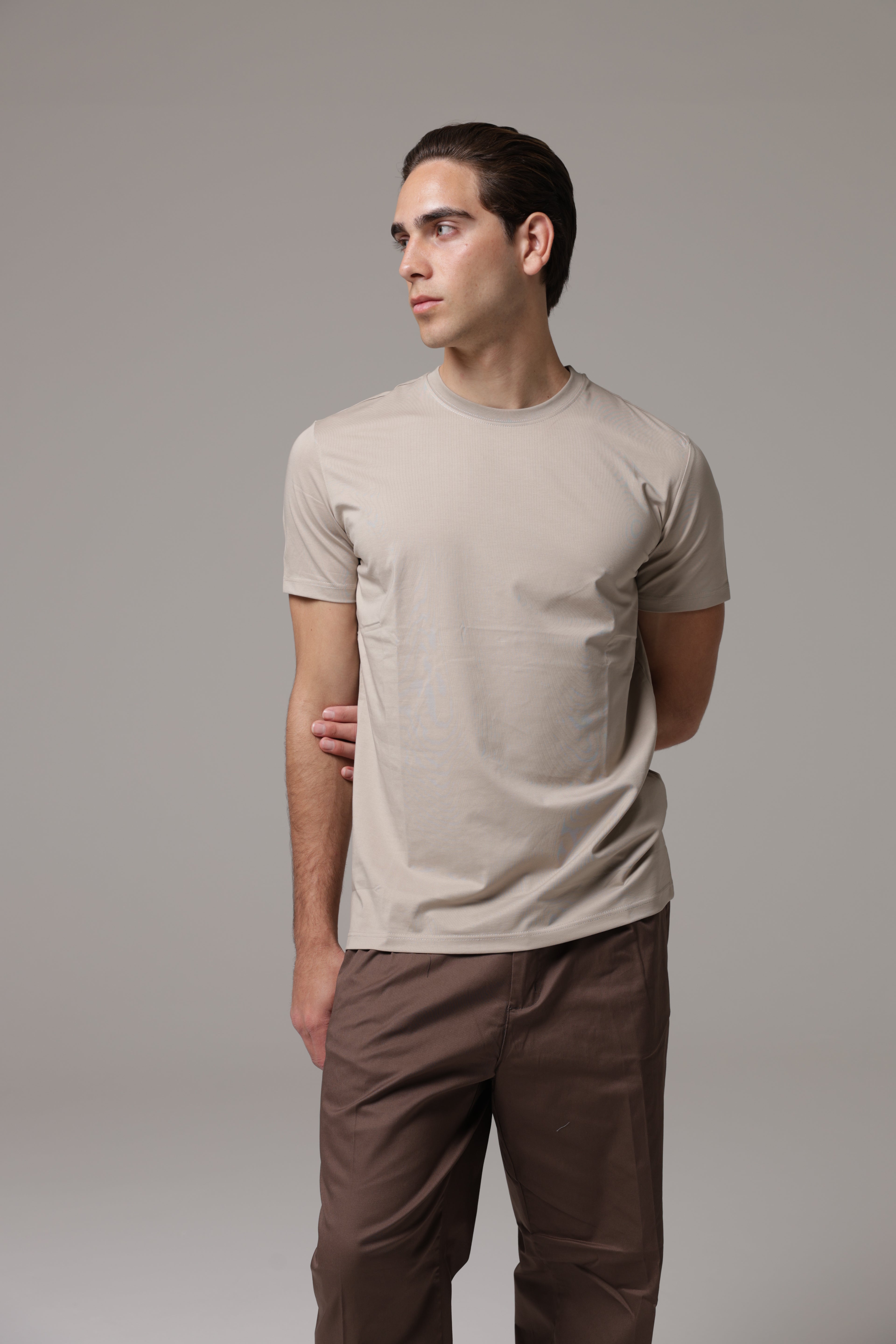 T-shirt in Filo di scozia