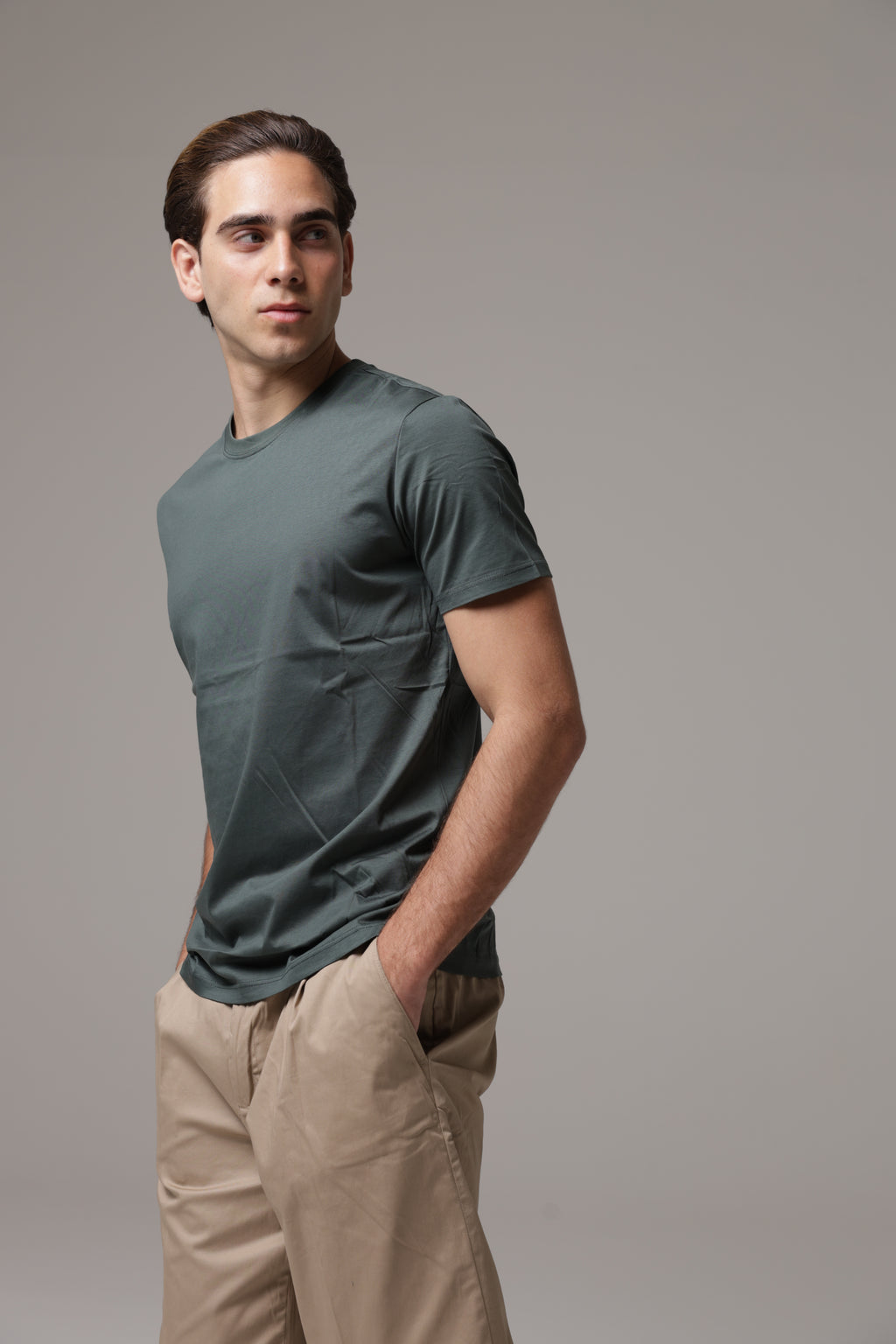 T-shirt in Filo di scozia
