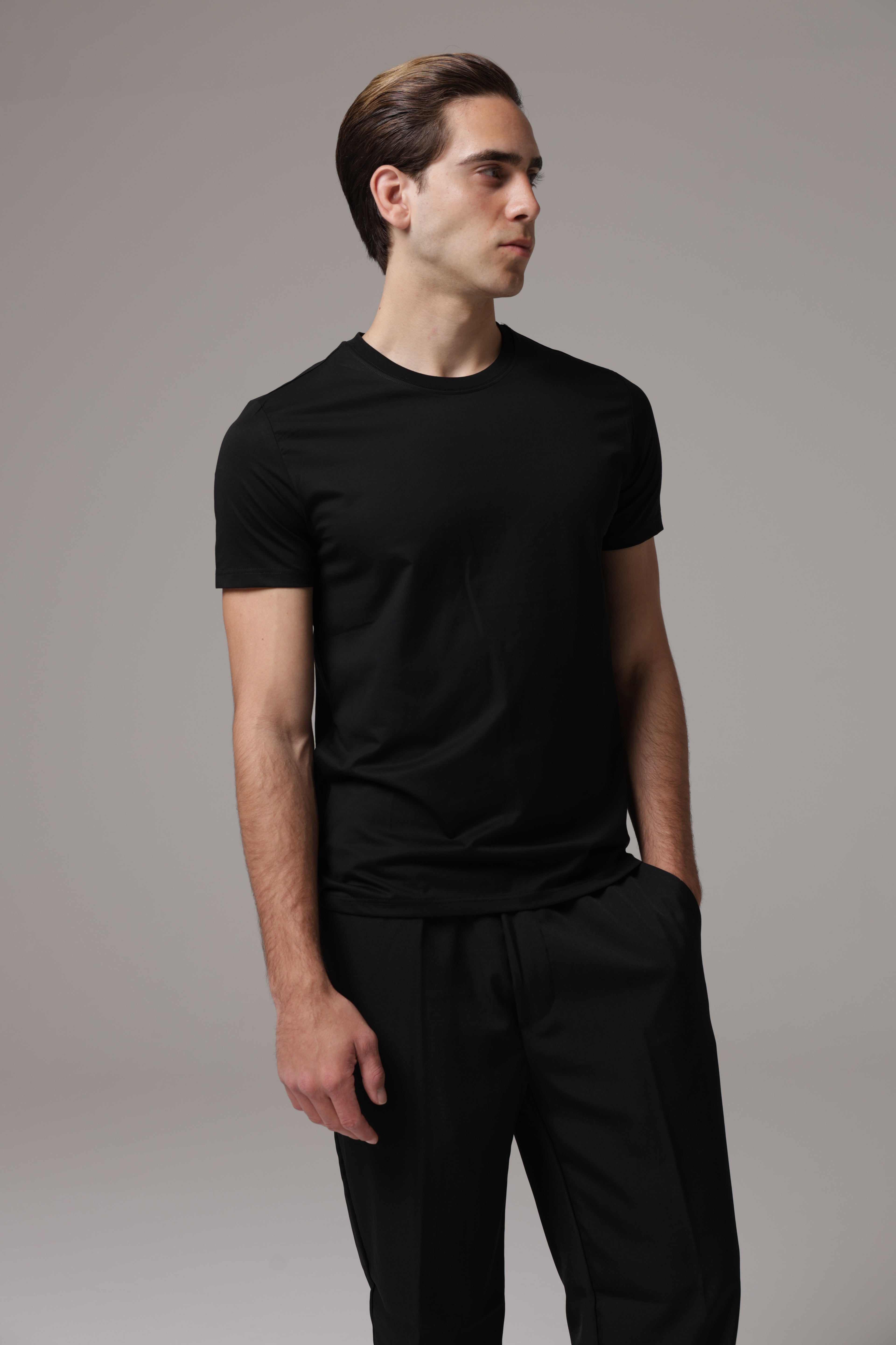 T-shirt in Filo di scozia