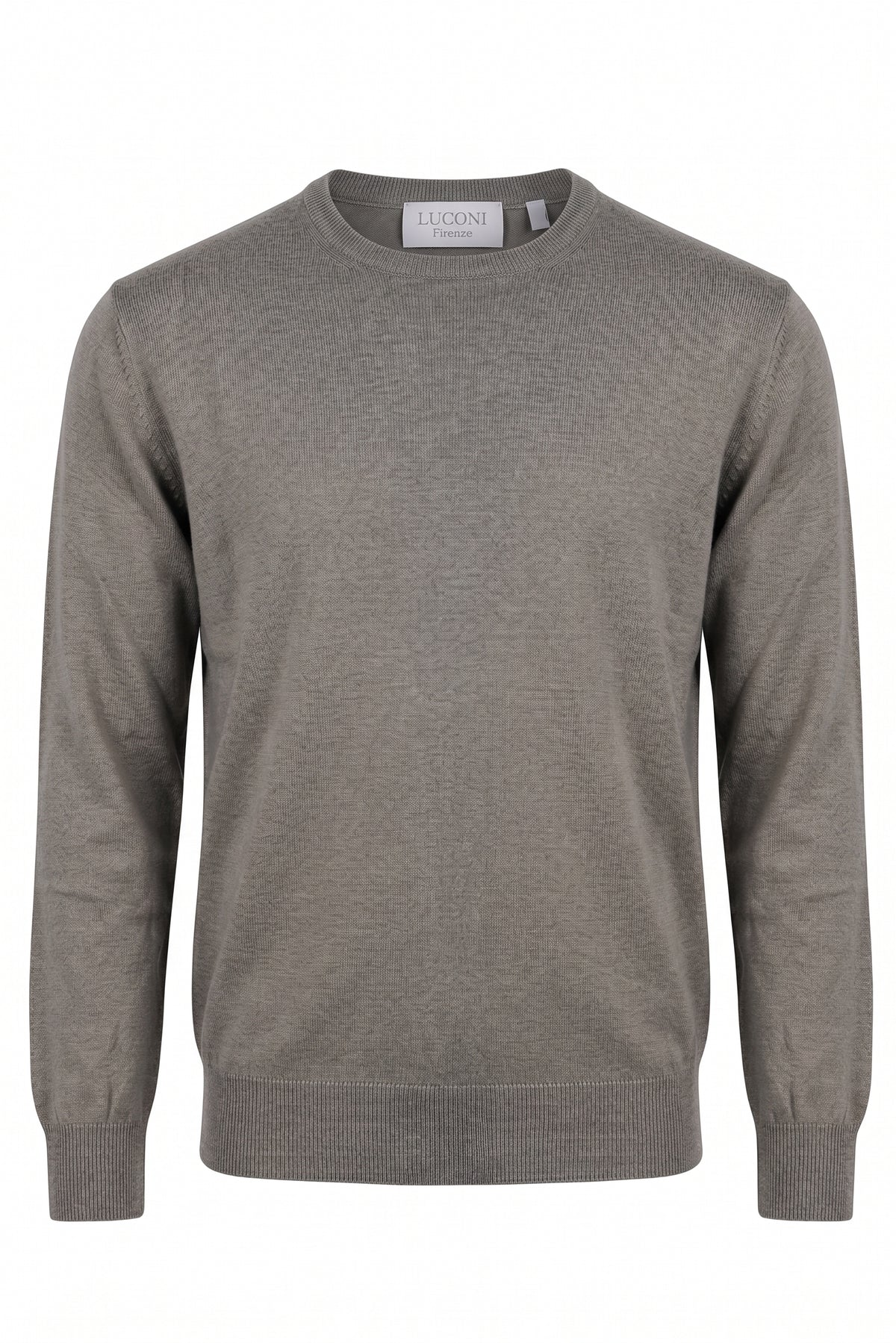Girocollo Cotone e Cashmere Premium