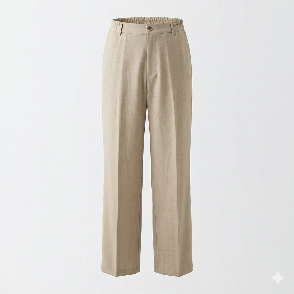 Pantalone Tailored a Gamba Dritta