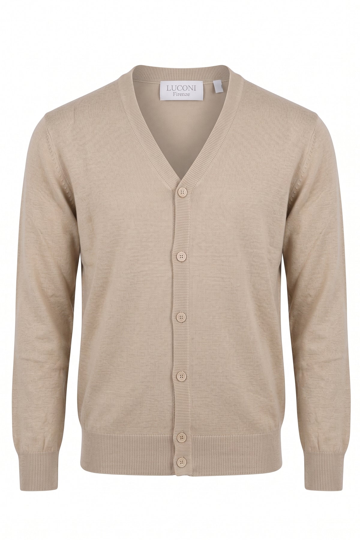 Cardigan in maglia con bottoni