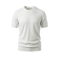 T-Shirt in Misto lino