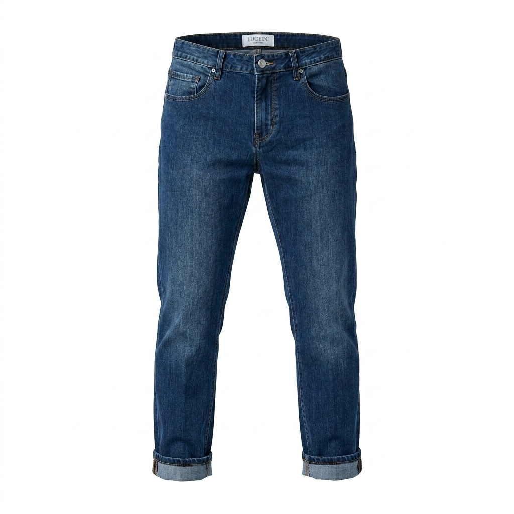 Jeans 5 Tasche Regular Fit