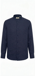 Camicia Coreana misto lino