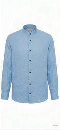 Camicia Coreana misto lino