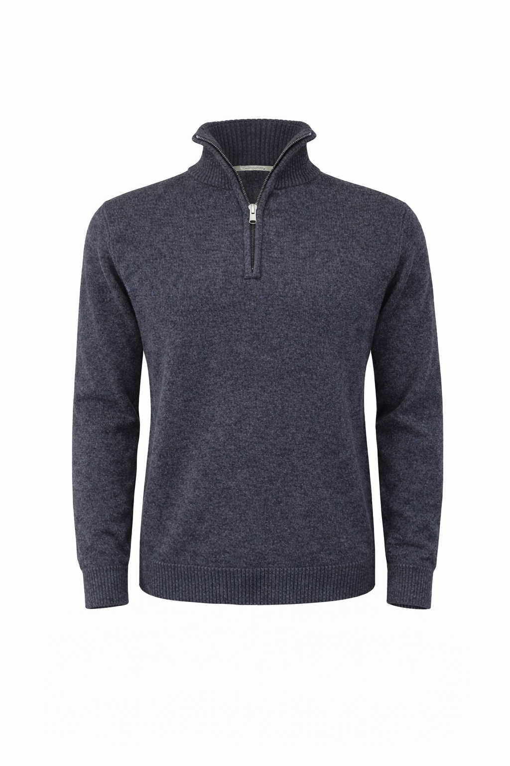 HALF ZIP MISTO CASHMERE