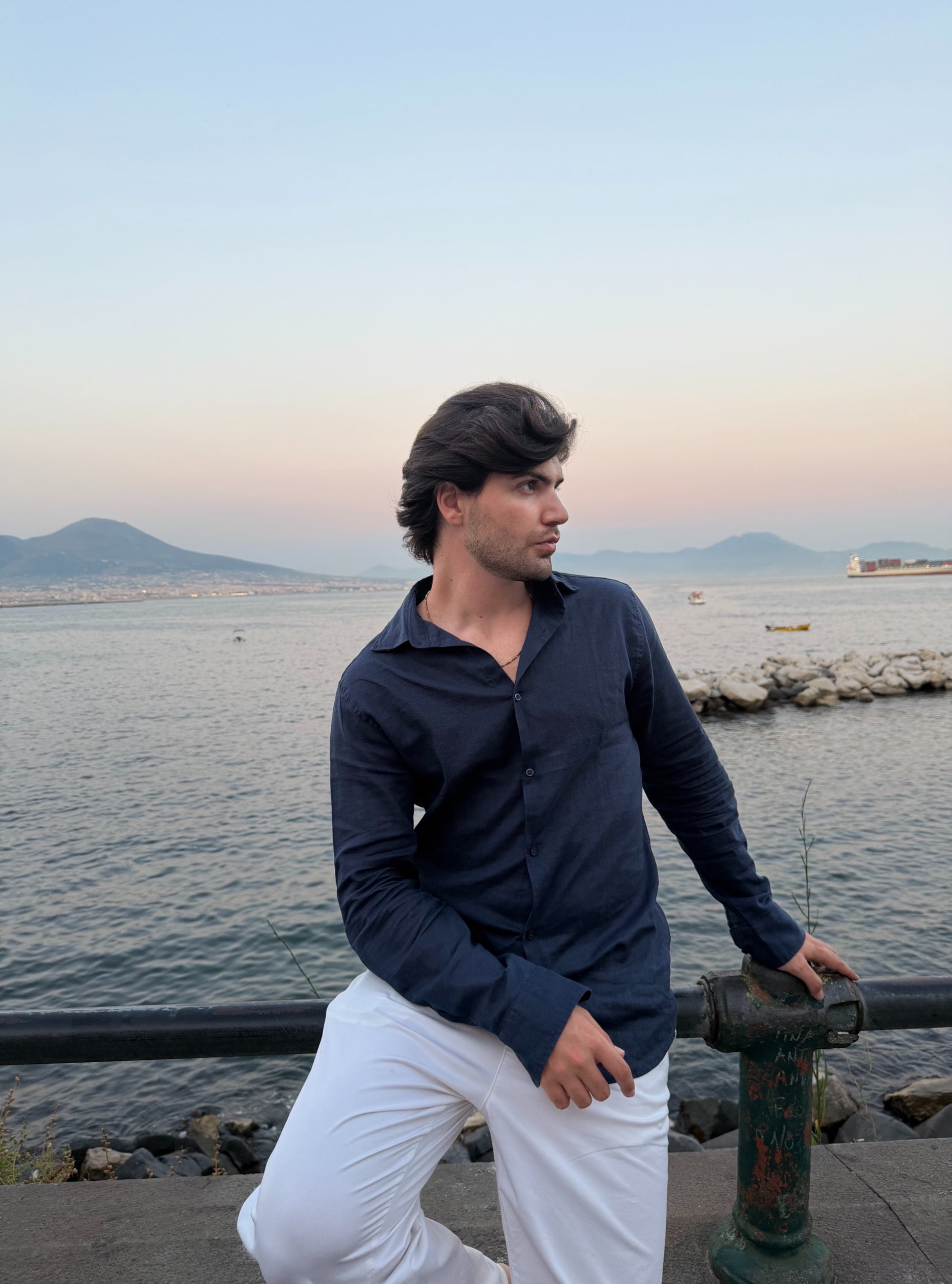 Camicia Misto Lino