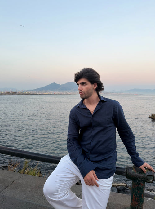 Camicia Misto Lino