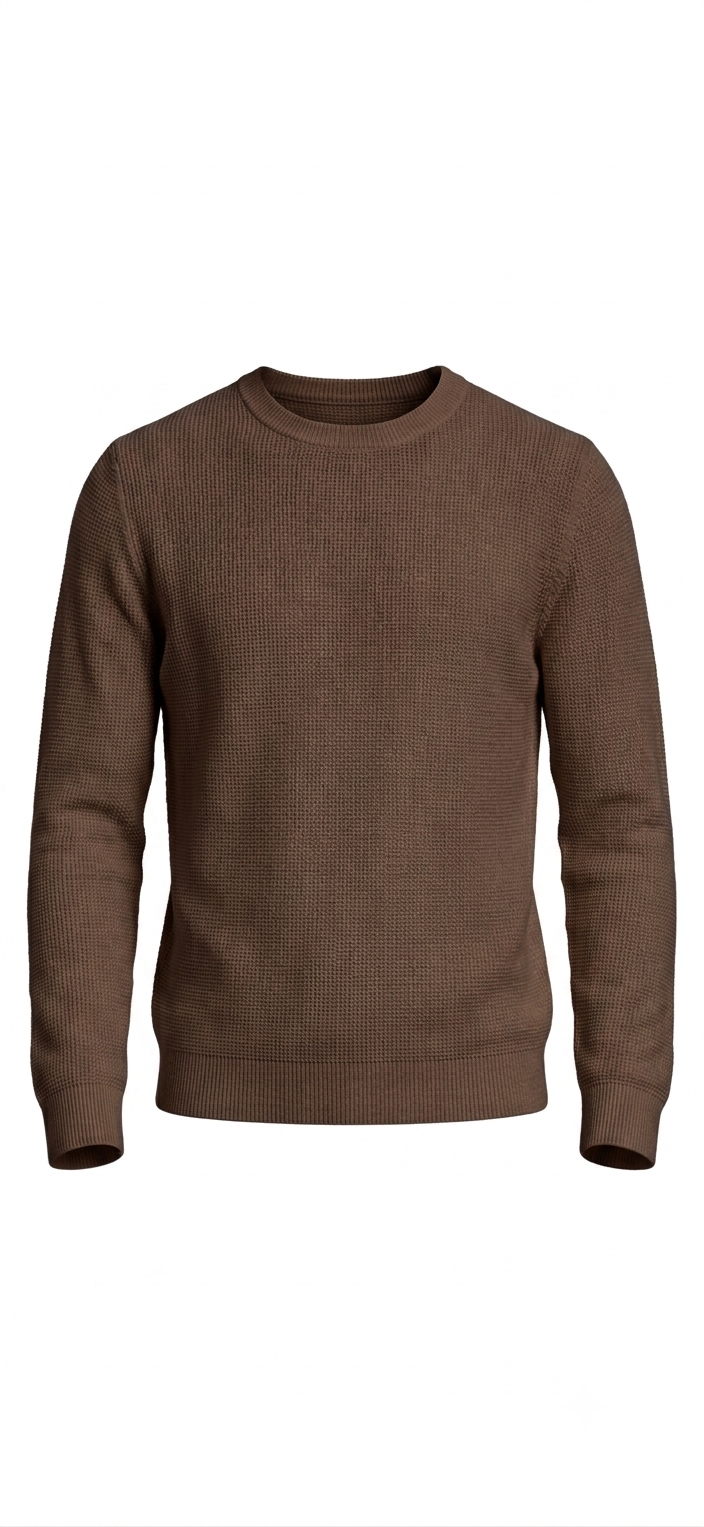 Maglia nido d’ape misto lana