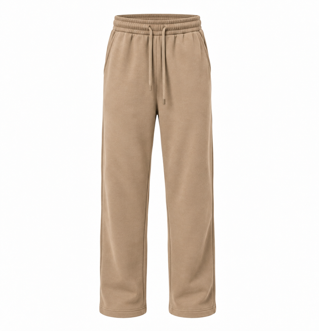 Pantaloni Fondo ampio in felpa