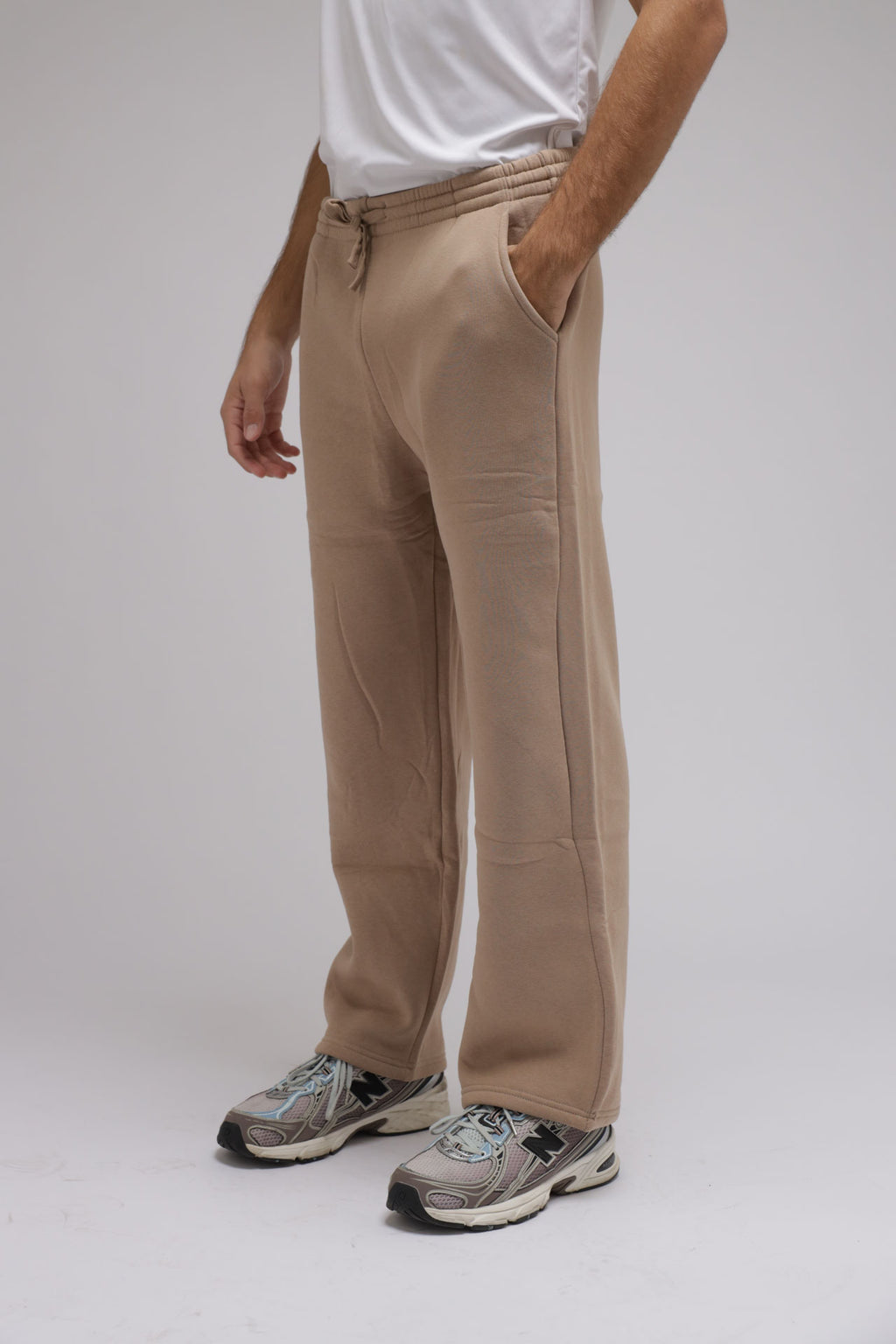 Pantaloni Fondo ampio in felpa