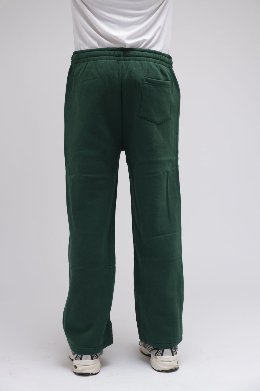 Pantaloni Fondo ampio in felpa